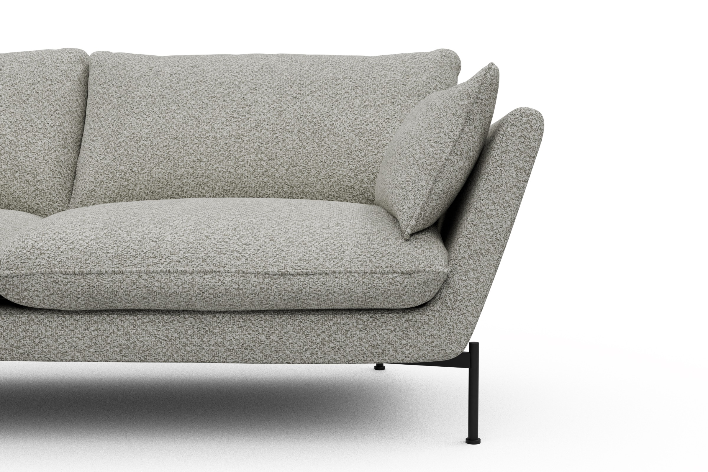 Sofa Anton 3-Sitzer Vanora-Warm-Sand