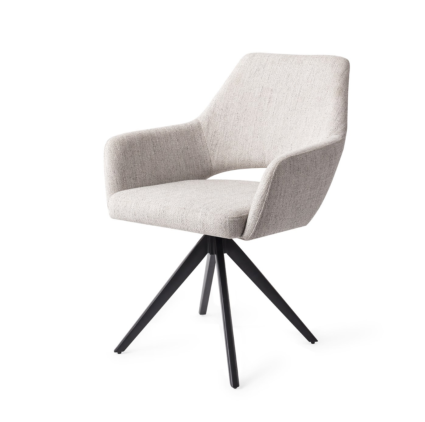Jesper Home Esszimmerstuhl Yanai Pigeon Turn Schwarz