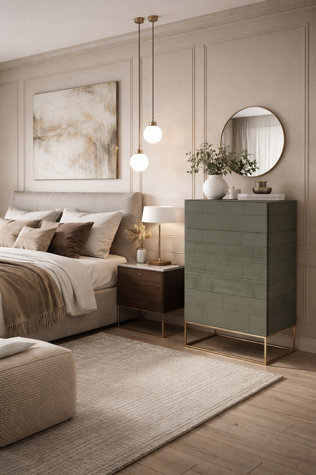 Livin Hill Highboard Rose Hill 59,5 cm