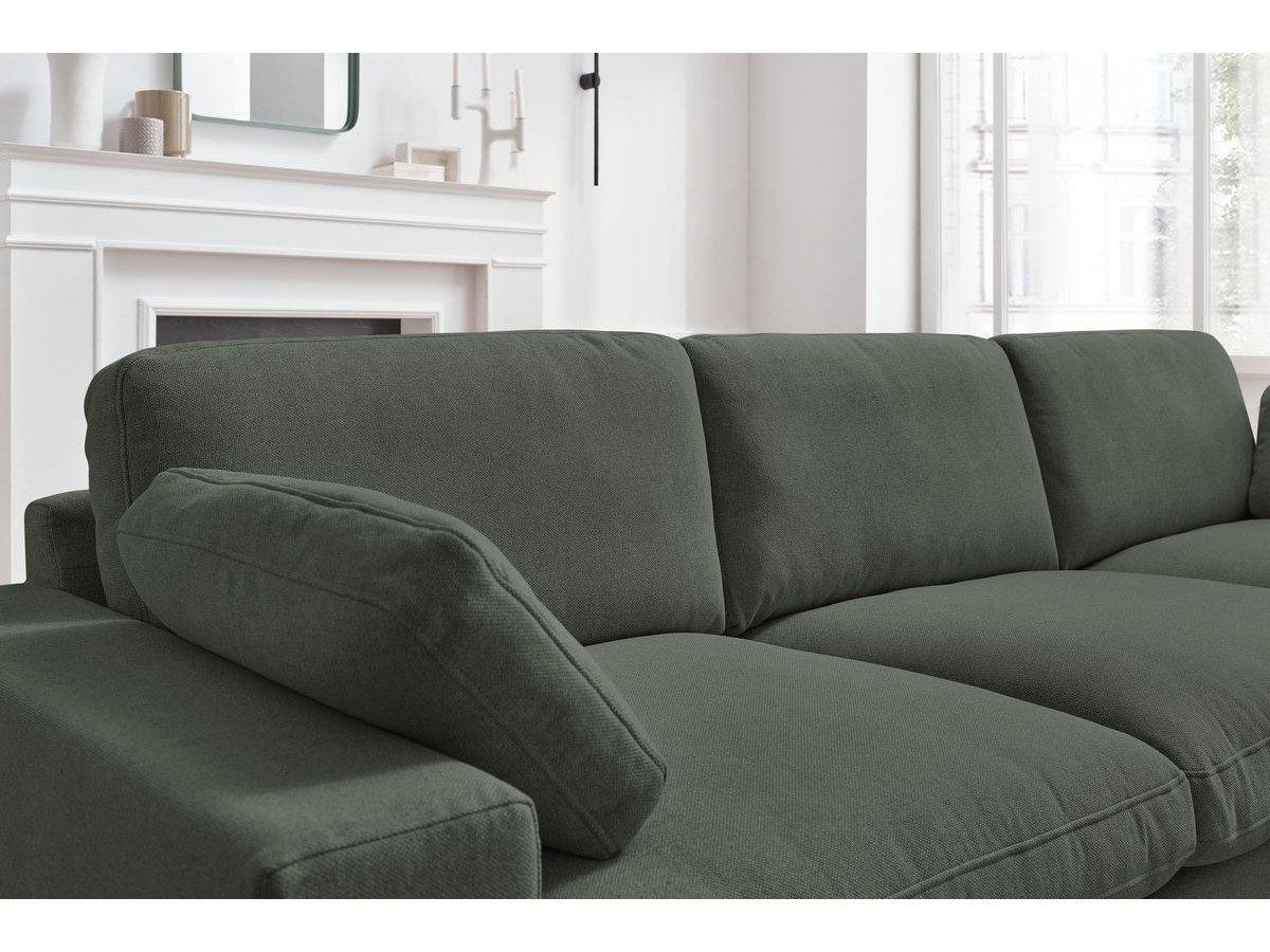 Bobochic Belair Sofa 4-Sitzer Stoff Grün