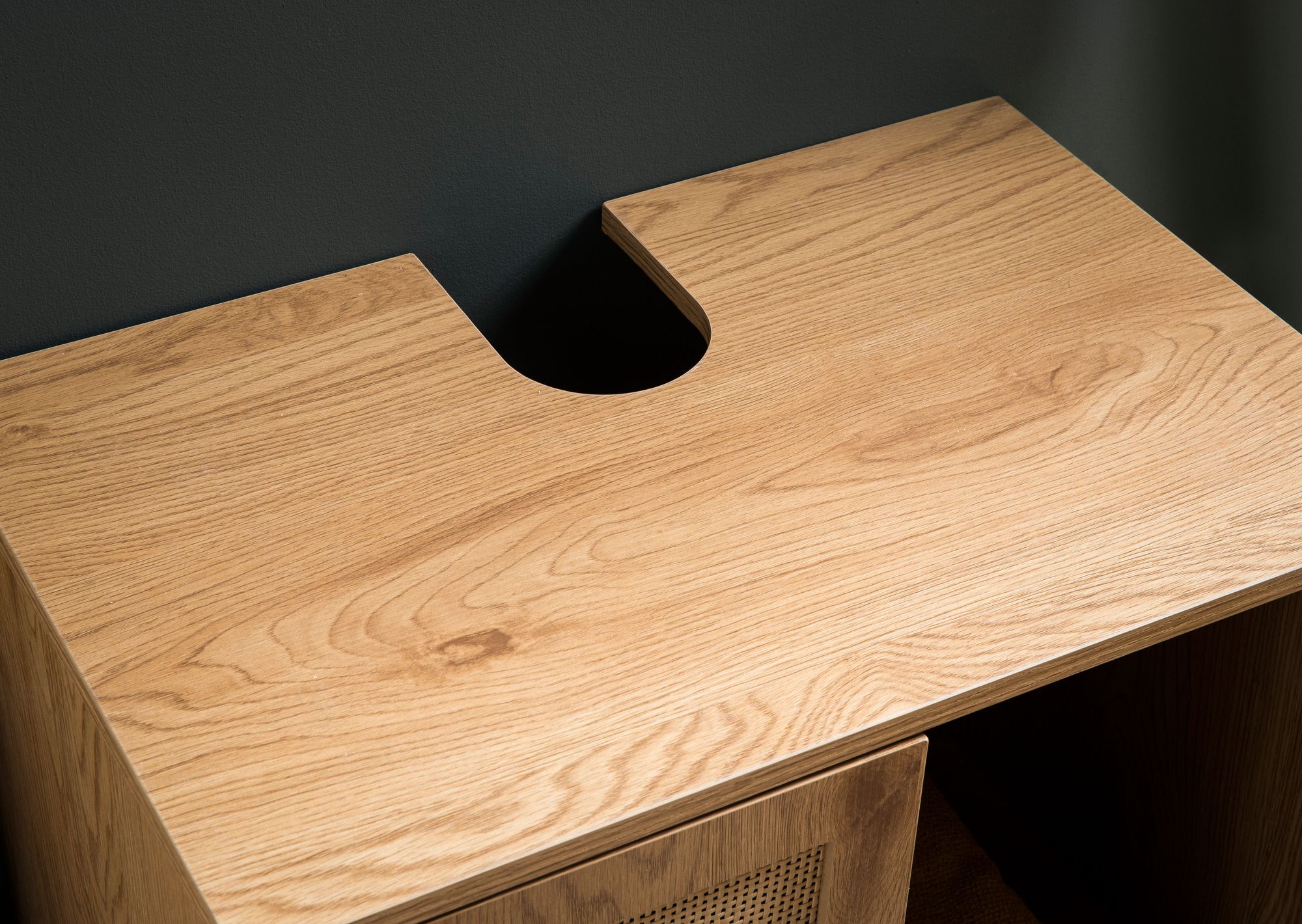 Waschbeckenschrank Enebakk Braun 60 × 40 × 60 cm