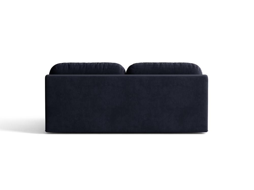 Cosmopolitan Design Schlafsofa Sophia 3-Sitzer mit Bettkasten Samt Salvador Königsblau