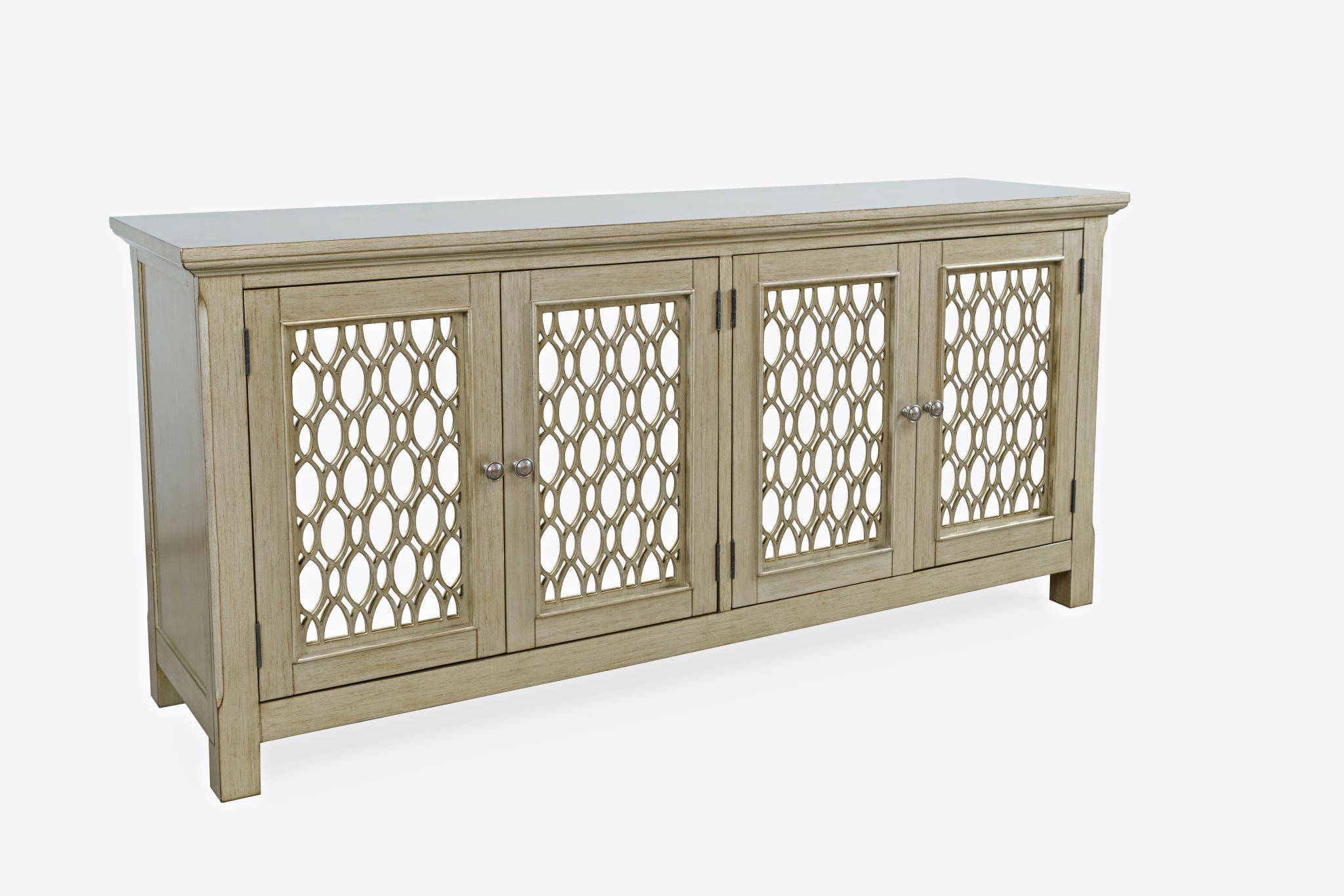 Livin Hill Kommode 4-türig Avola Gold, silberbraun AV2250-69