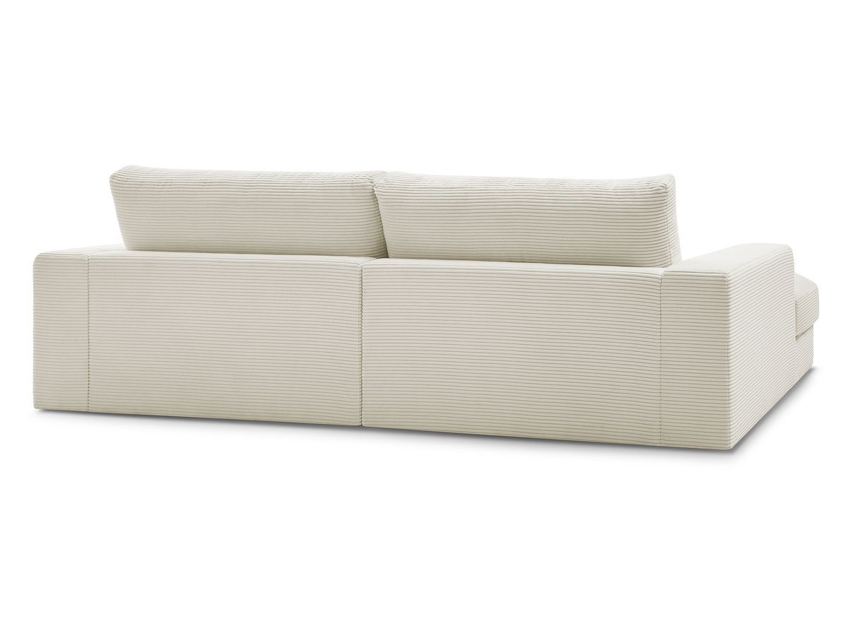 Bobochic Leonard Sofa 4-Sitzer 234 × 159 cm Cordsamt Beige