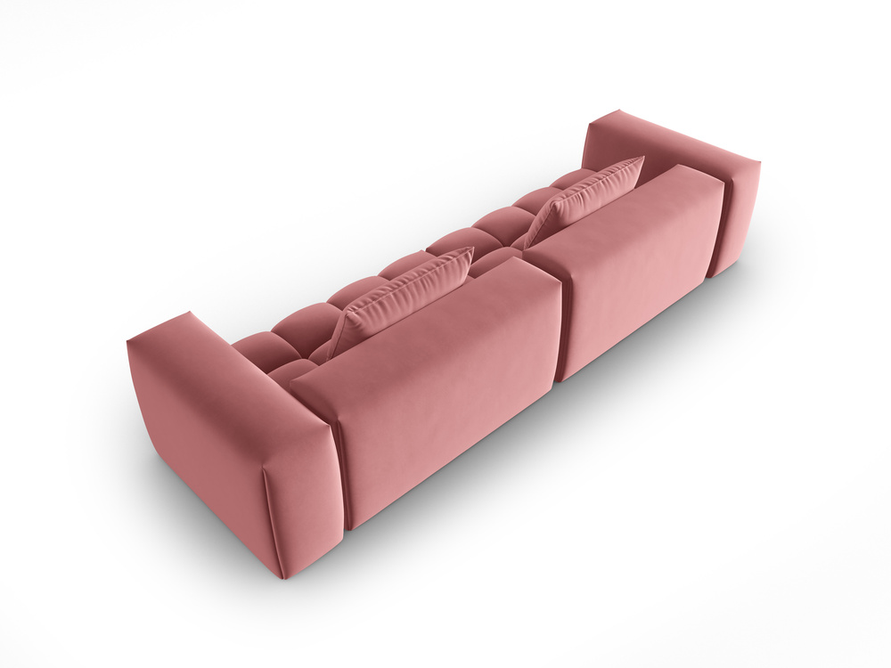 Cosmopolitan Design Sofa Verona 5-Sitzer Samt Casino Flamingo