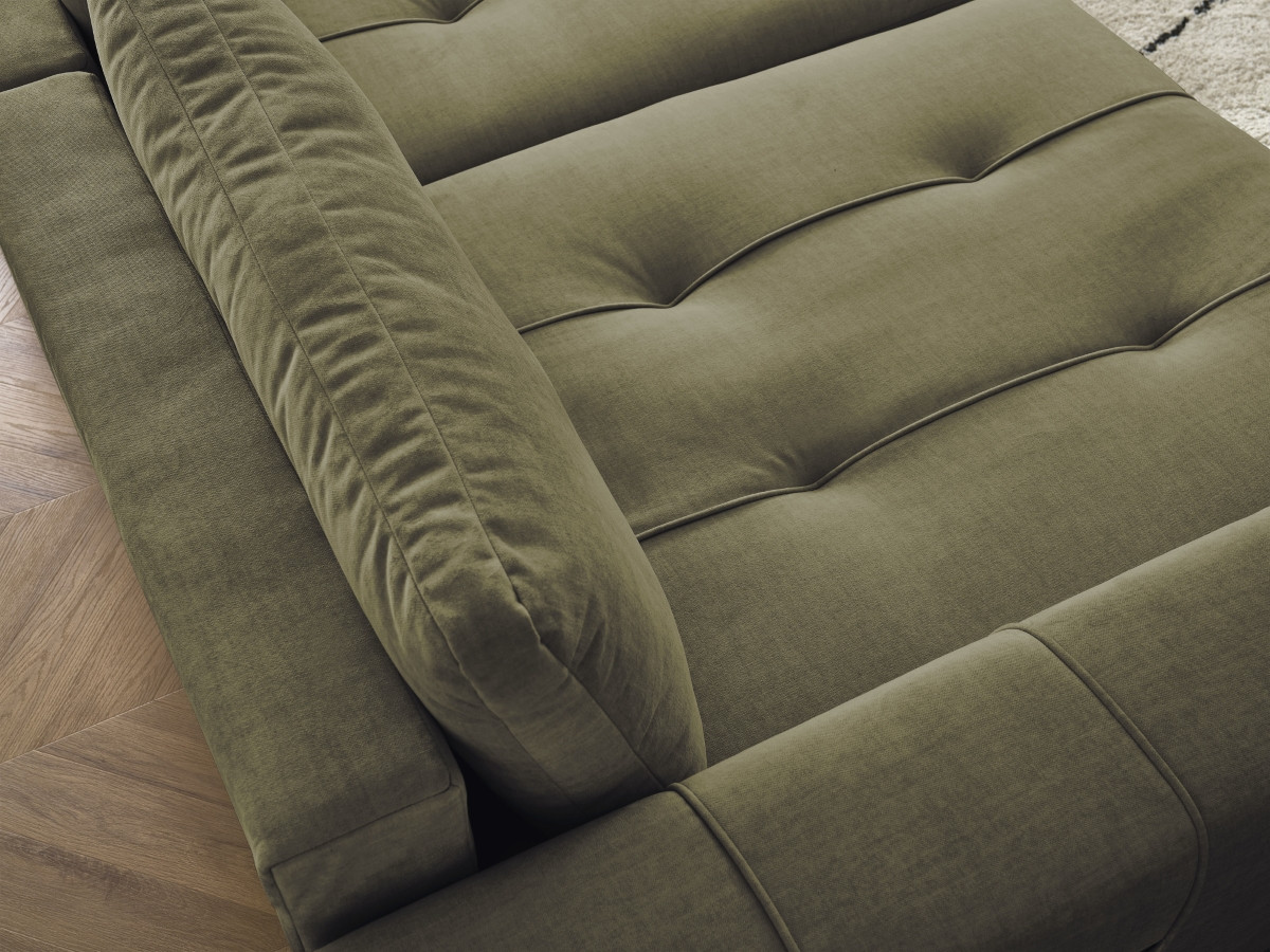 Bobochic Arsene Sofa 4-Sitzer Samt Grün