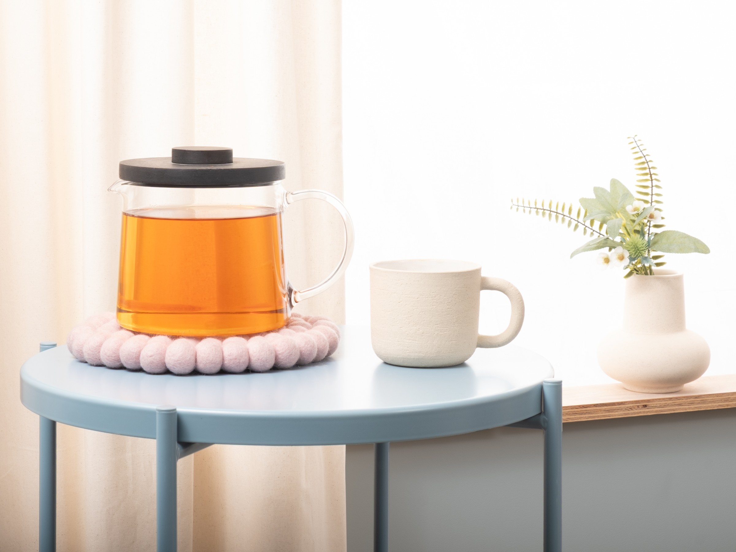 myfelt Mona Topfuntersetzer Zartrosa Ø 20 cm