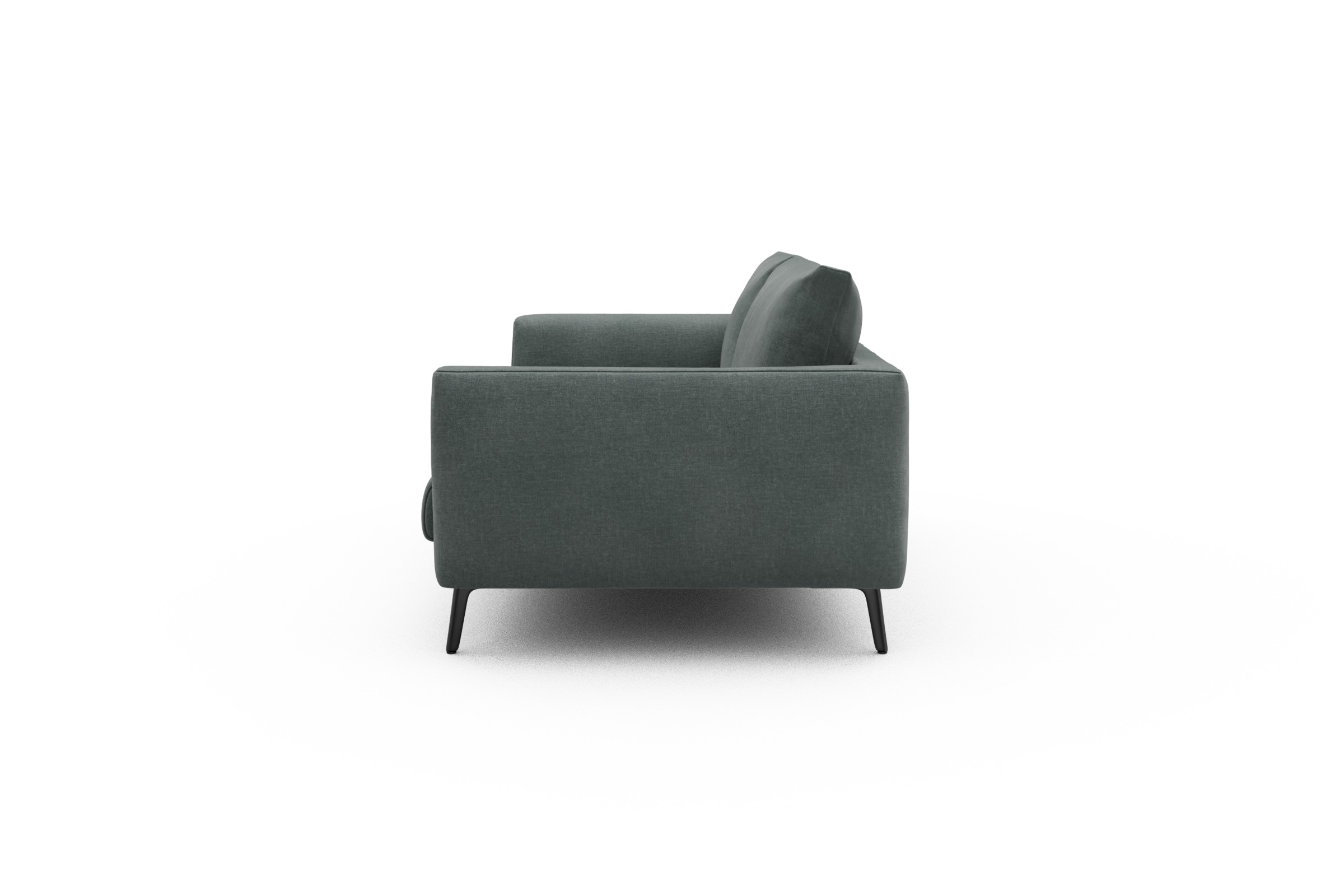 Sofa Karl 2-5-Sitzer Smooth-Silver-Grey
