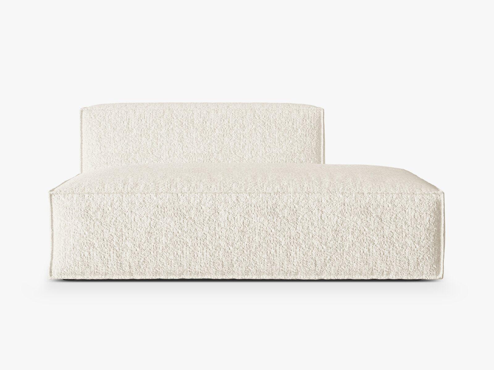 Micadoni Modul Nuria 3-Sitzer Rechts Boucle Elfenbein