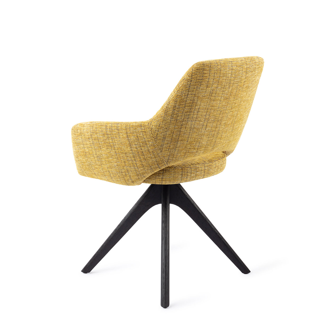 Jesper Home Esszimmerstuhl Yanai Lemon Lines Revolve Eiche Schwarz