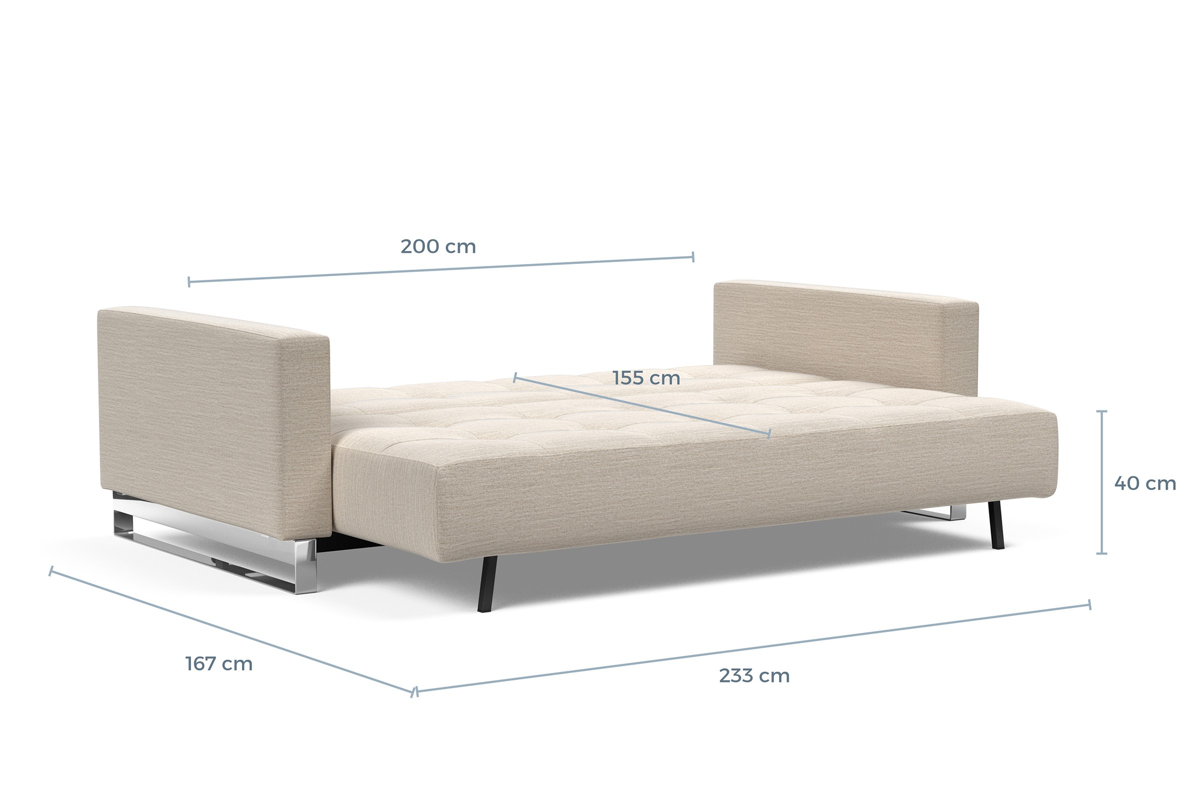 Schlafsofa Cassius D.E.L.
