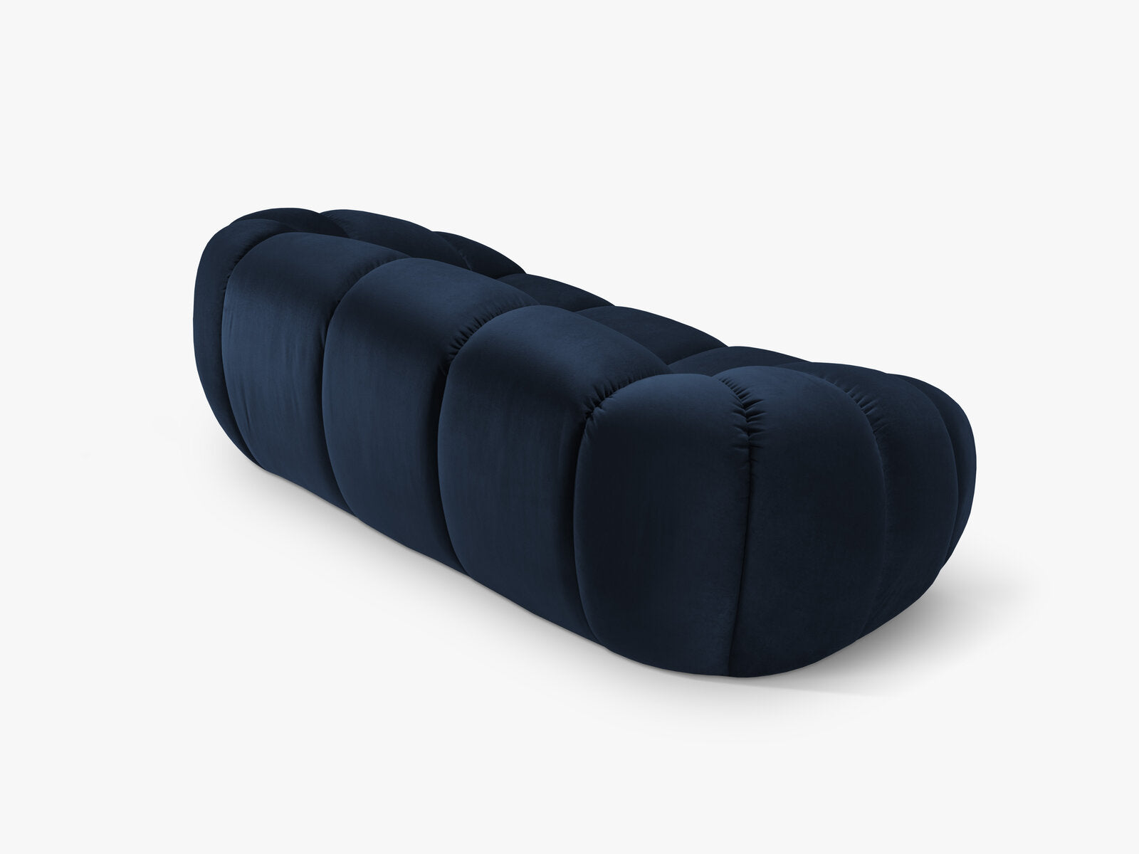 Micadoni Sofa Diana 2-Sitzer Samt Königsblau
