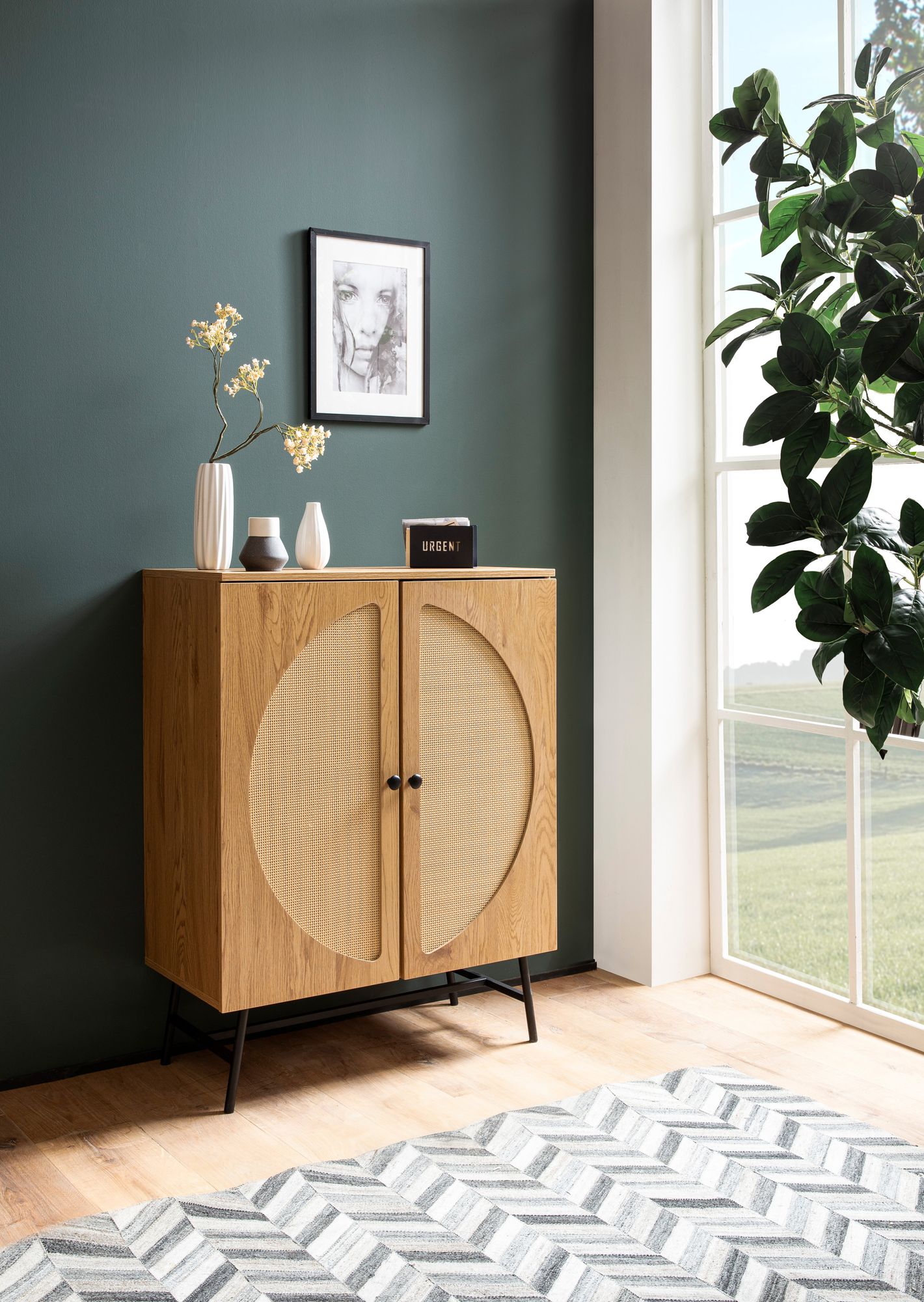 Sideboard Fjelberg Braun 80 × 39 × 103 cm