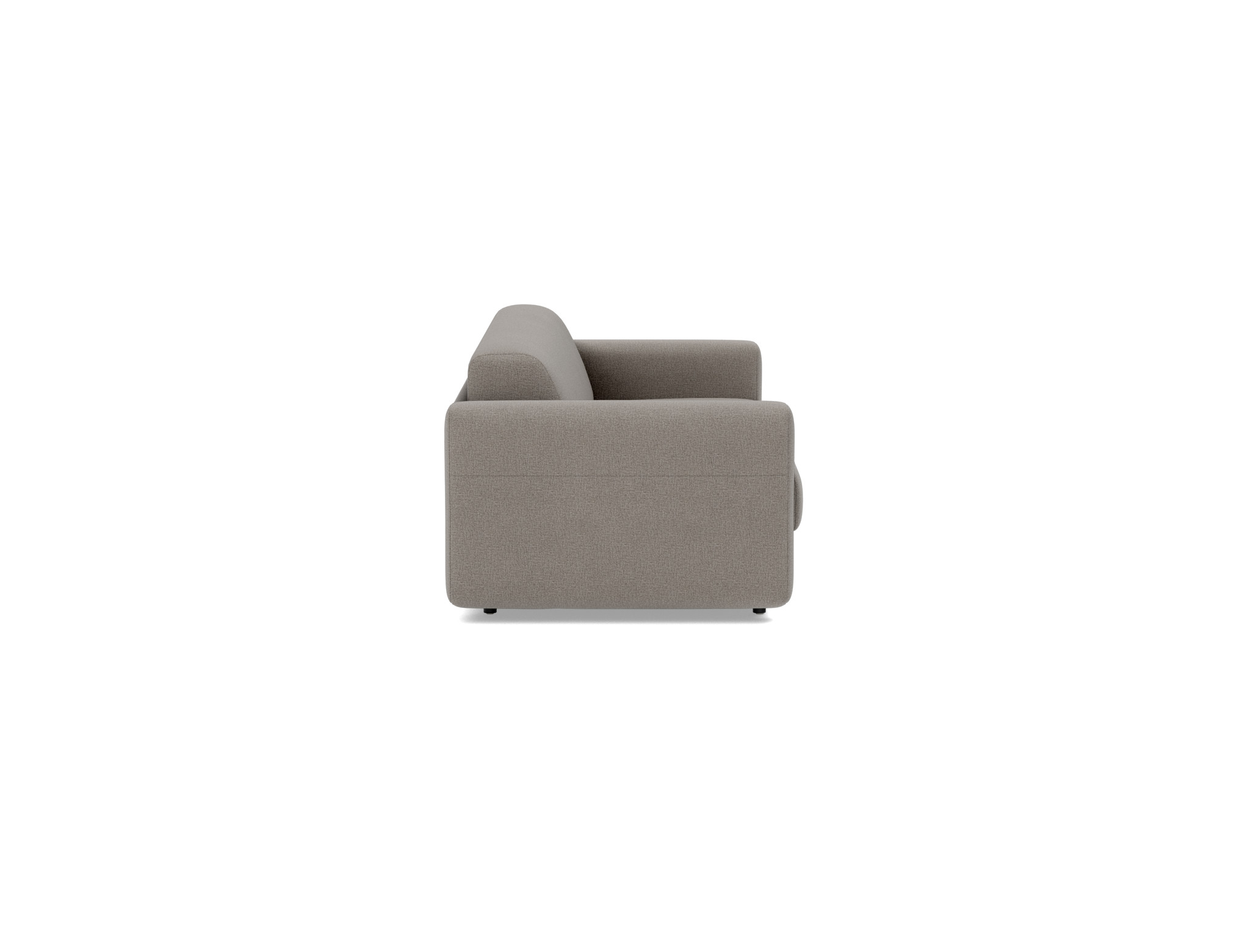 Schlafsofa Killian mit Taschenfederkernmatratze 160 Flachgewebe Mixed Dance 521-Grey