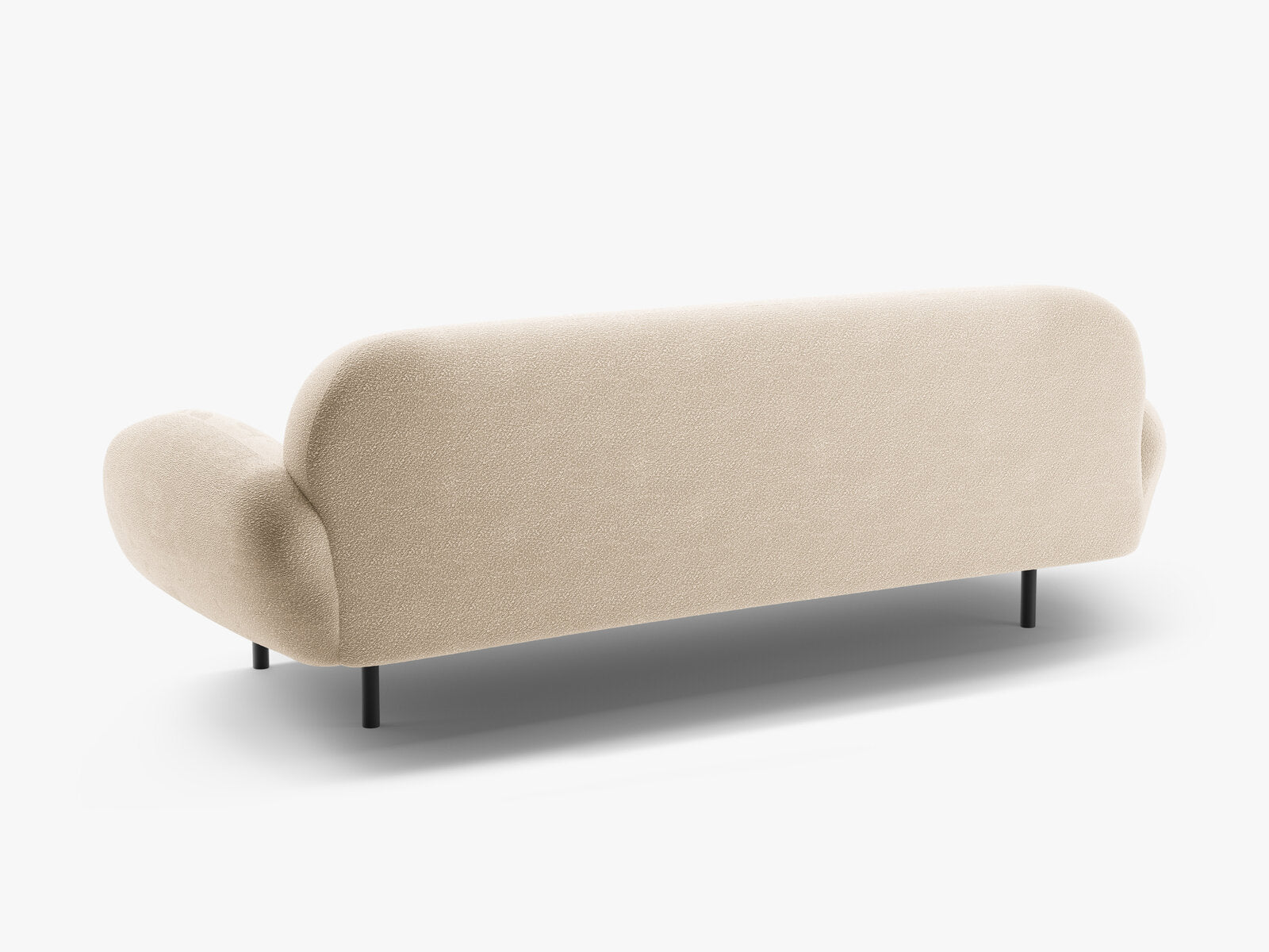 Micadoni Sofa Poppy 3-Sitzer Boucle Baloo Beige