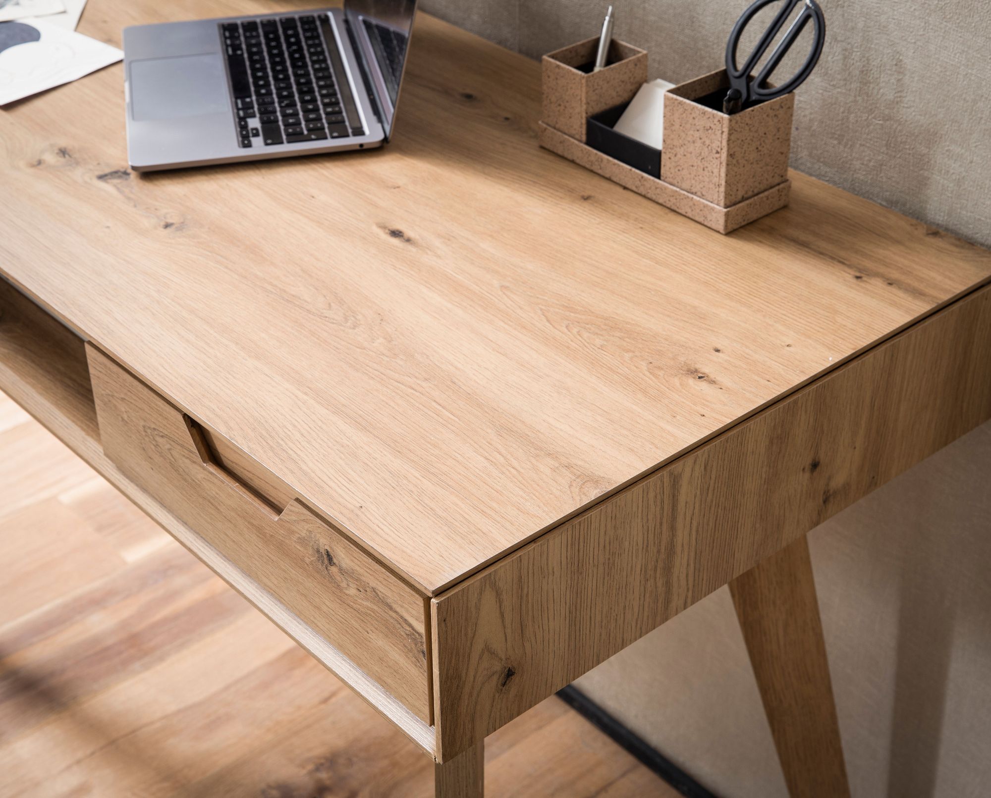 Schreibtisch Ellingsoy Braun 120 × 55 × 77 cm