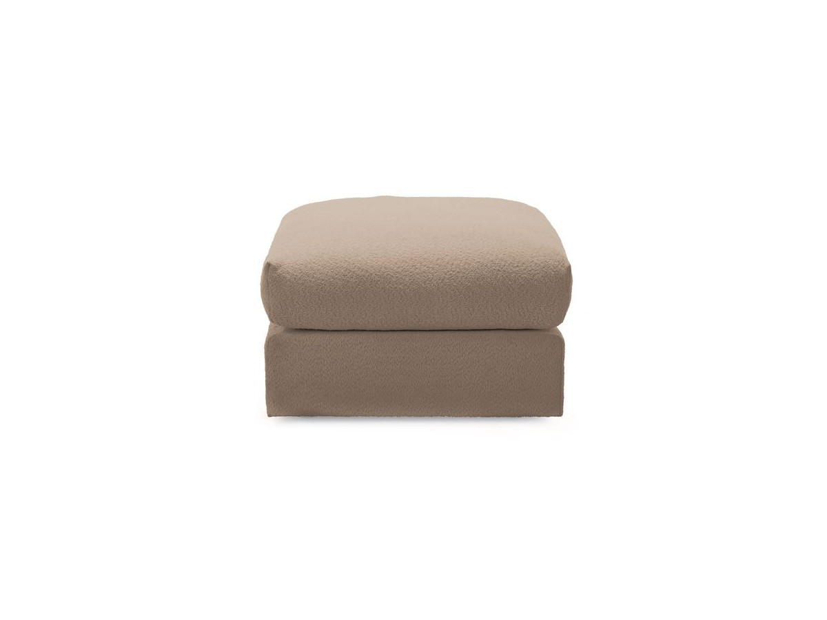 Bobochic Paris Pouf, sehr weich Bouclé-Stoff Braun