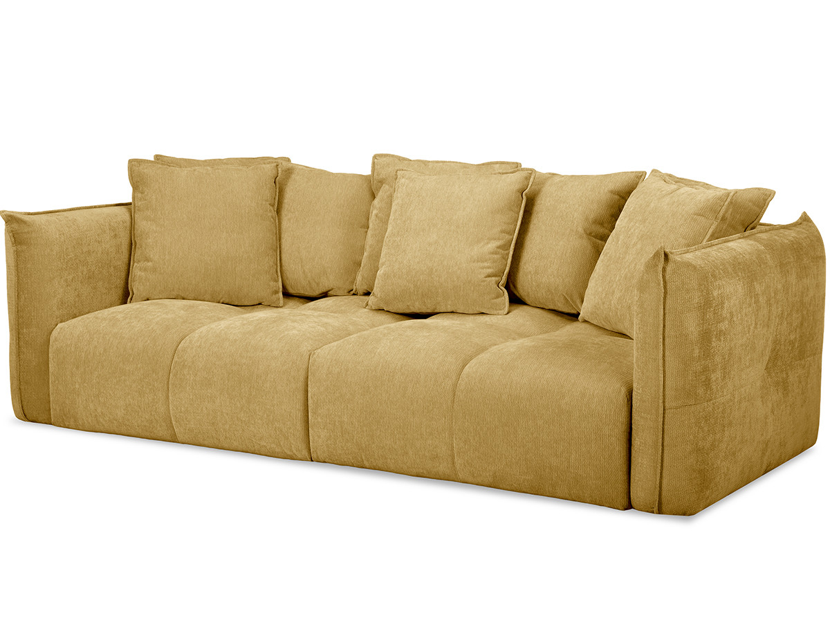 Bobochic Harlem Sofa 3-Sitzer Stoff Gelb