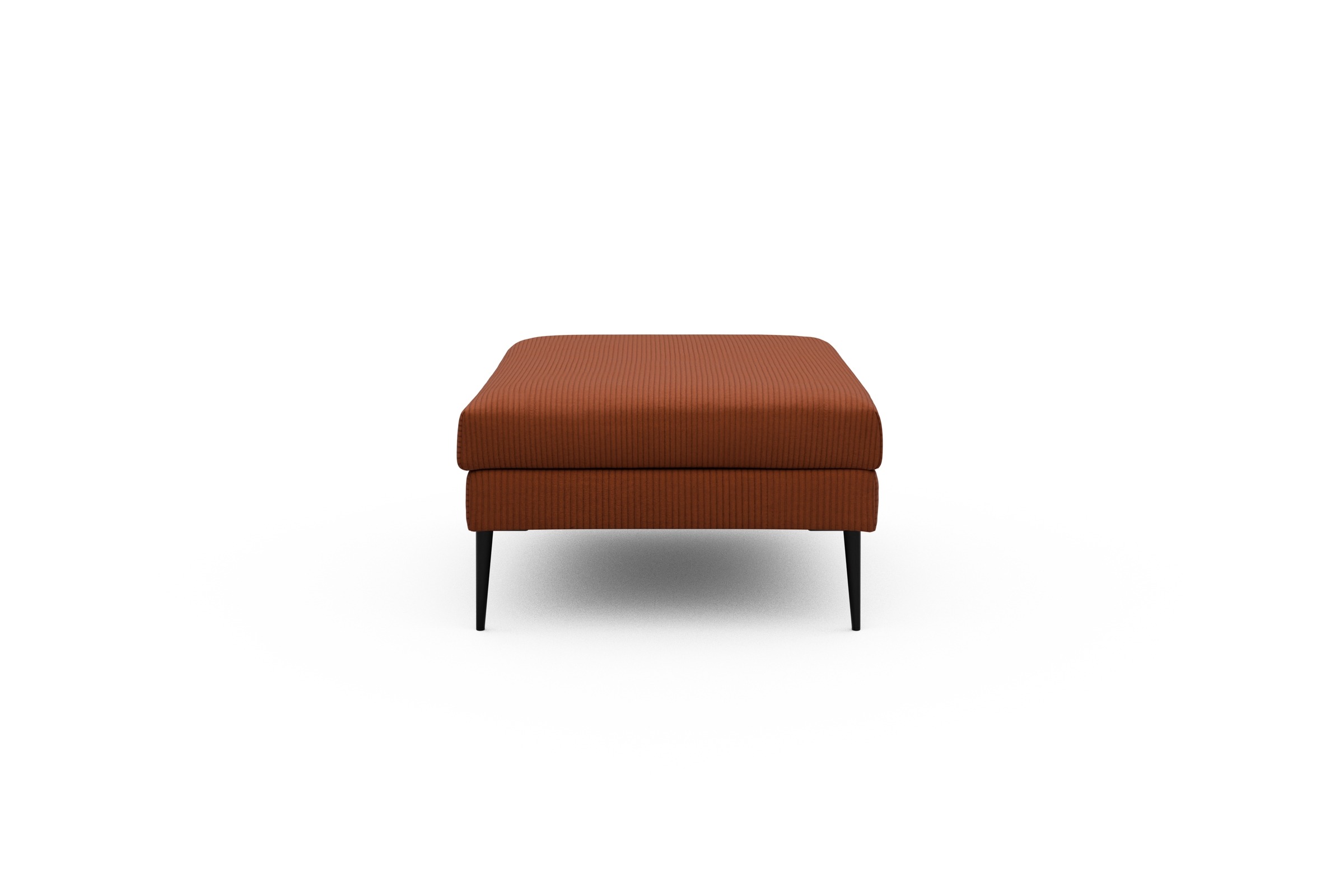 Sitzhocker Paul Corduroy-Burnt-Orange