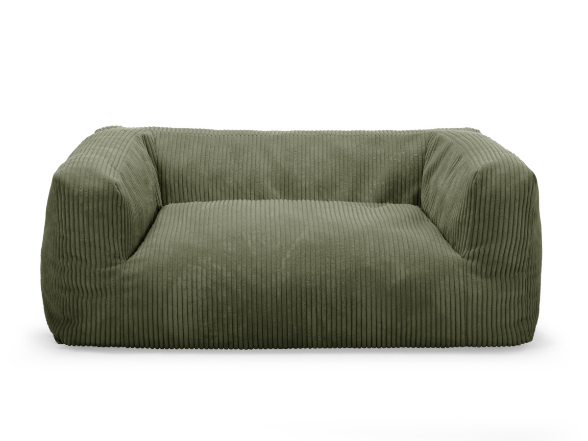 Bobochic Salto Hundekorb Cordsamt Grün, Größe XXL (140 cm)