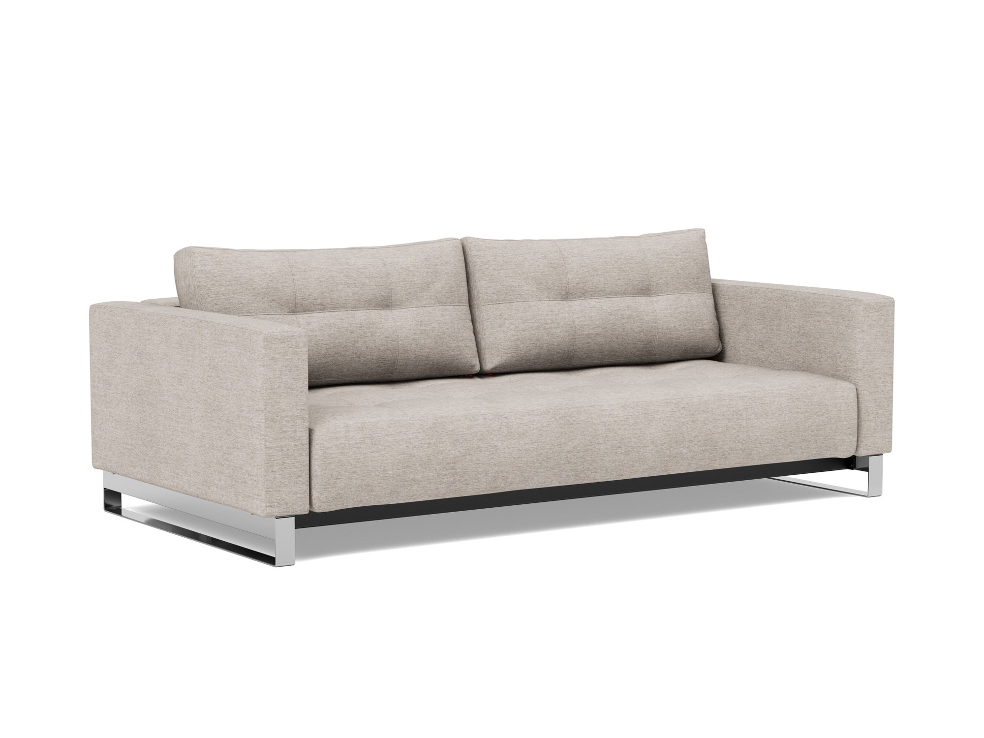 Schlafsofa Cassius D.E.L. Chenille Yuveno 471-Sand