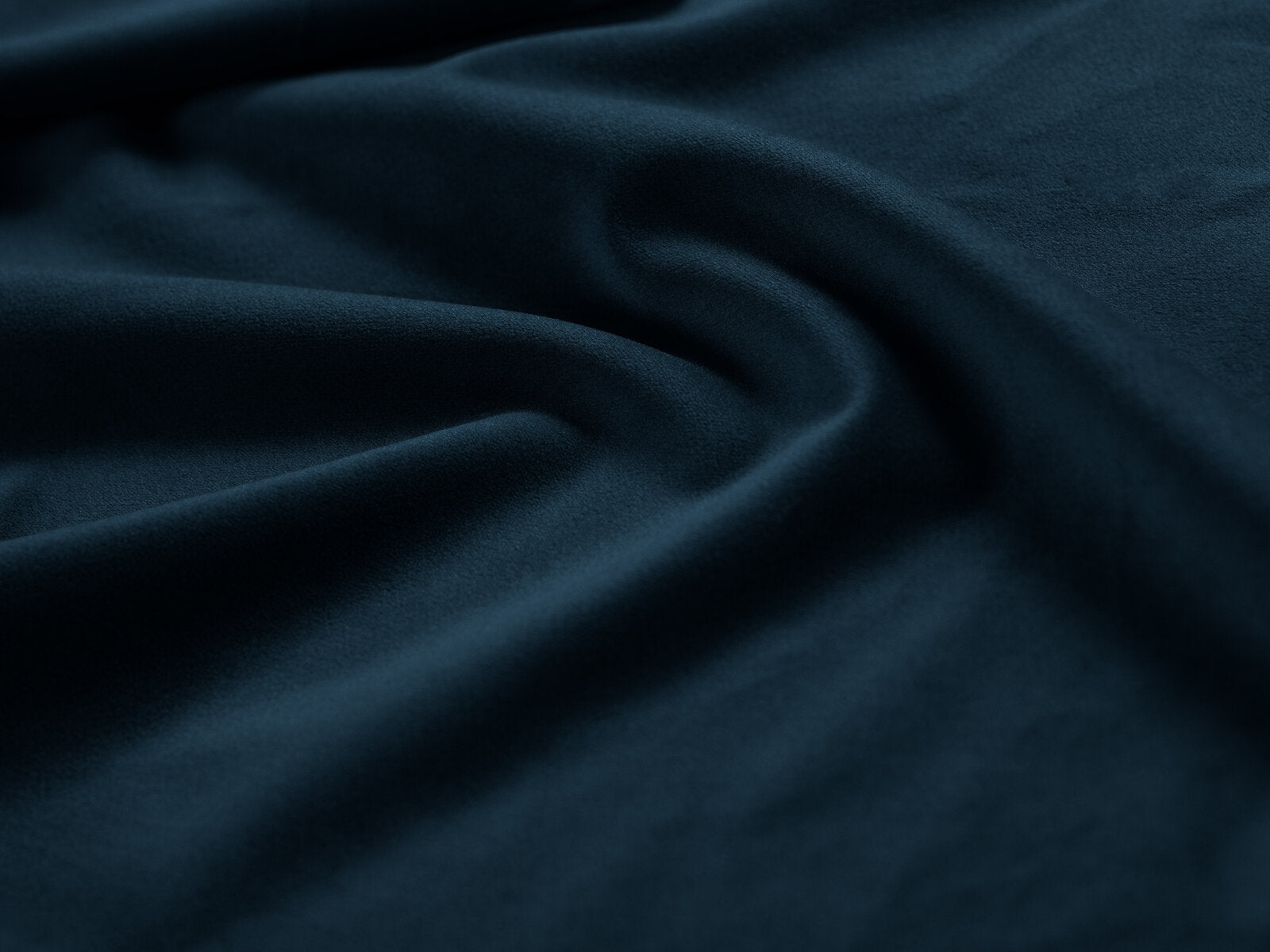 Micadoni Stauraumbett mit Kopfteil Eloise Samt Magic Velvet Marineblau 180x200