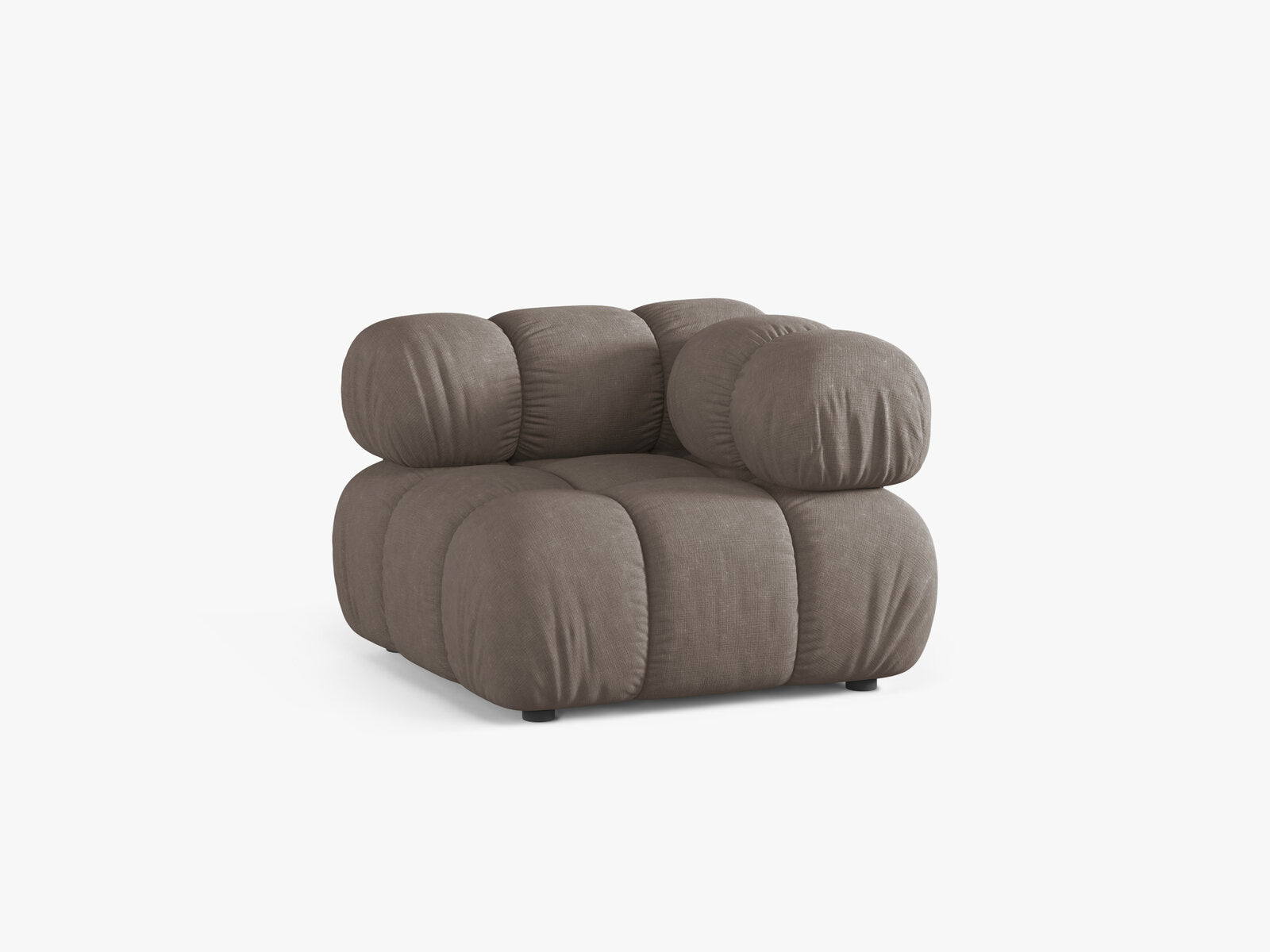 Micadoni symmetrisches Eckmodul Bellis Strukturierter Stoff Liberty Cappuccino