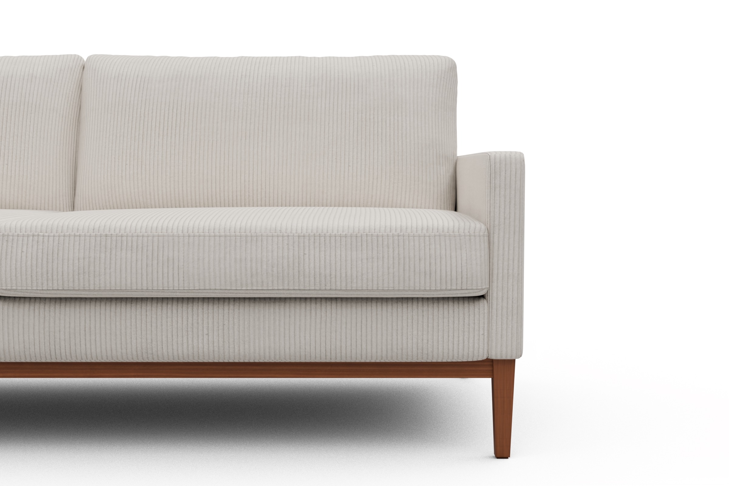 Sofa Bodo 2-Sitzer Corduroy-Ivory