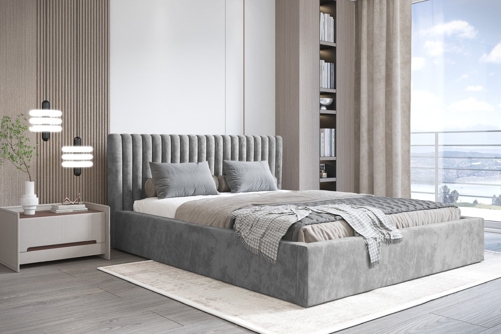 Polsterbett VELO-I Perfect-Harmony 180 mit Holzrahmen Perfect-Harmony 82 moebelfaktor