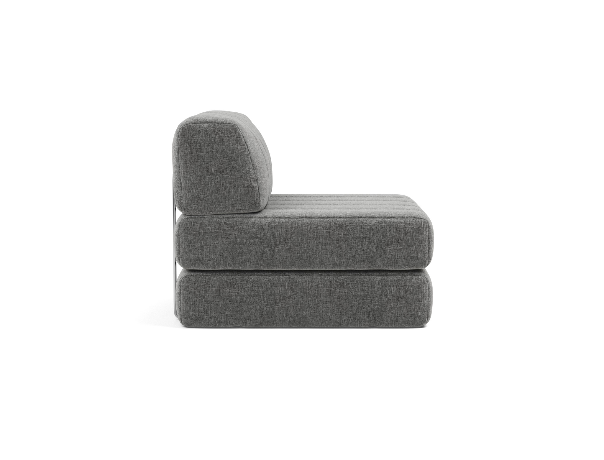 Schlafsessel CozyPad Strukturierter Stoff Twist 563-Charcoal