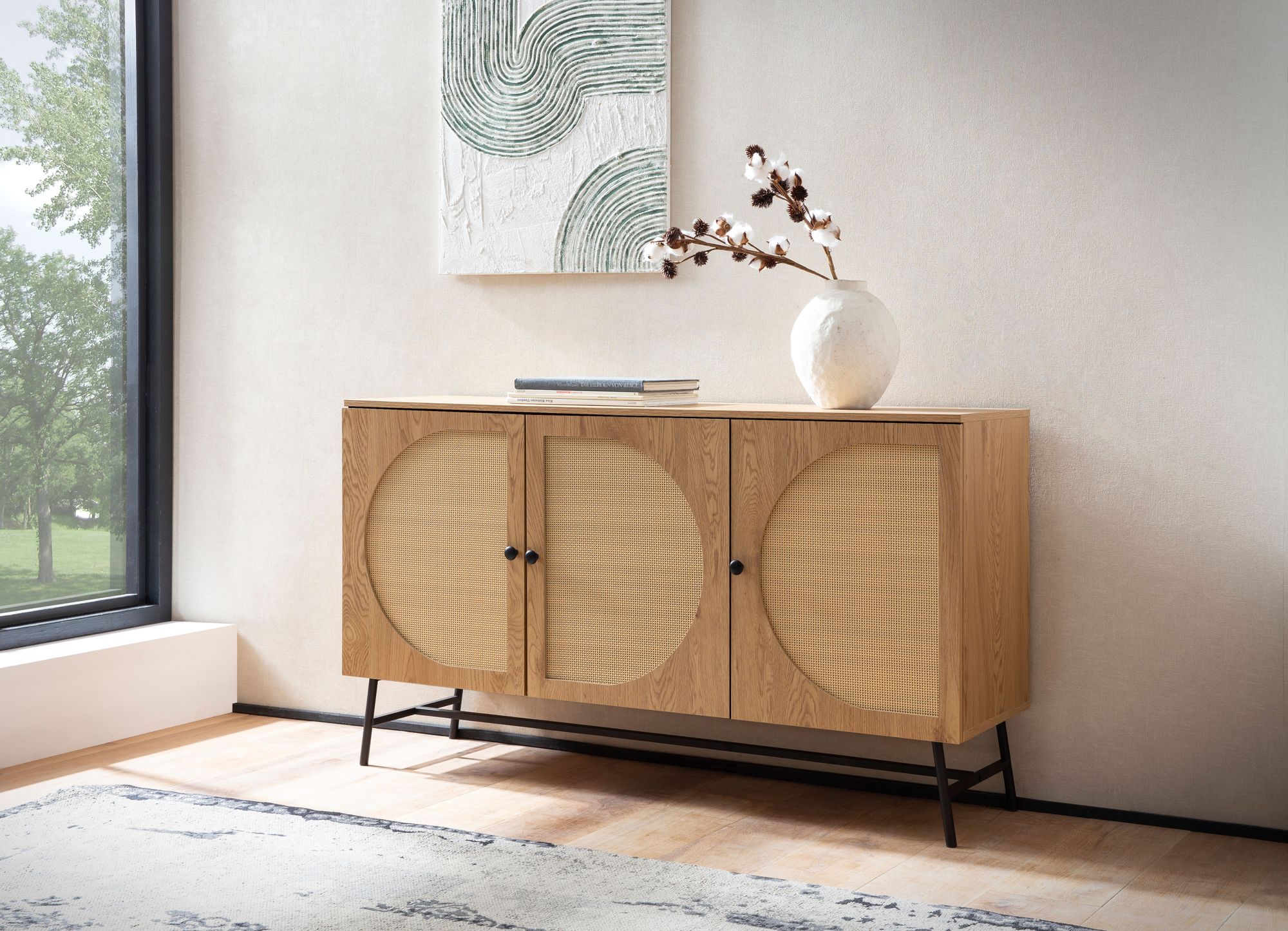Sideboard Havoy Braun 6 Türfächer