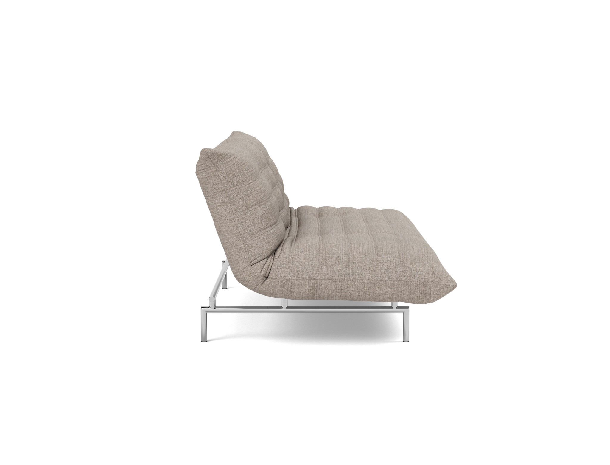 Schlafsofa Mikunjo Chenille Yuveno 472-Warm-Grey
