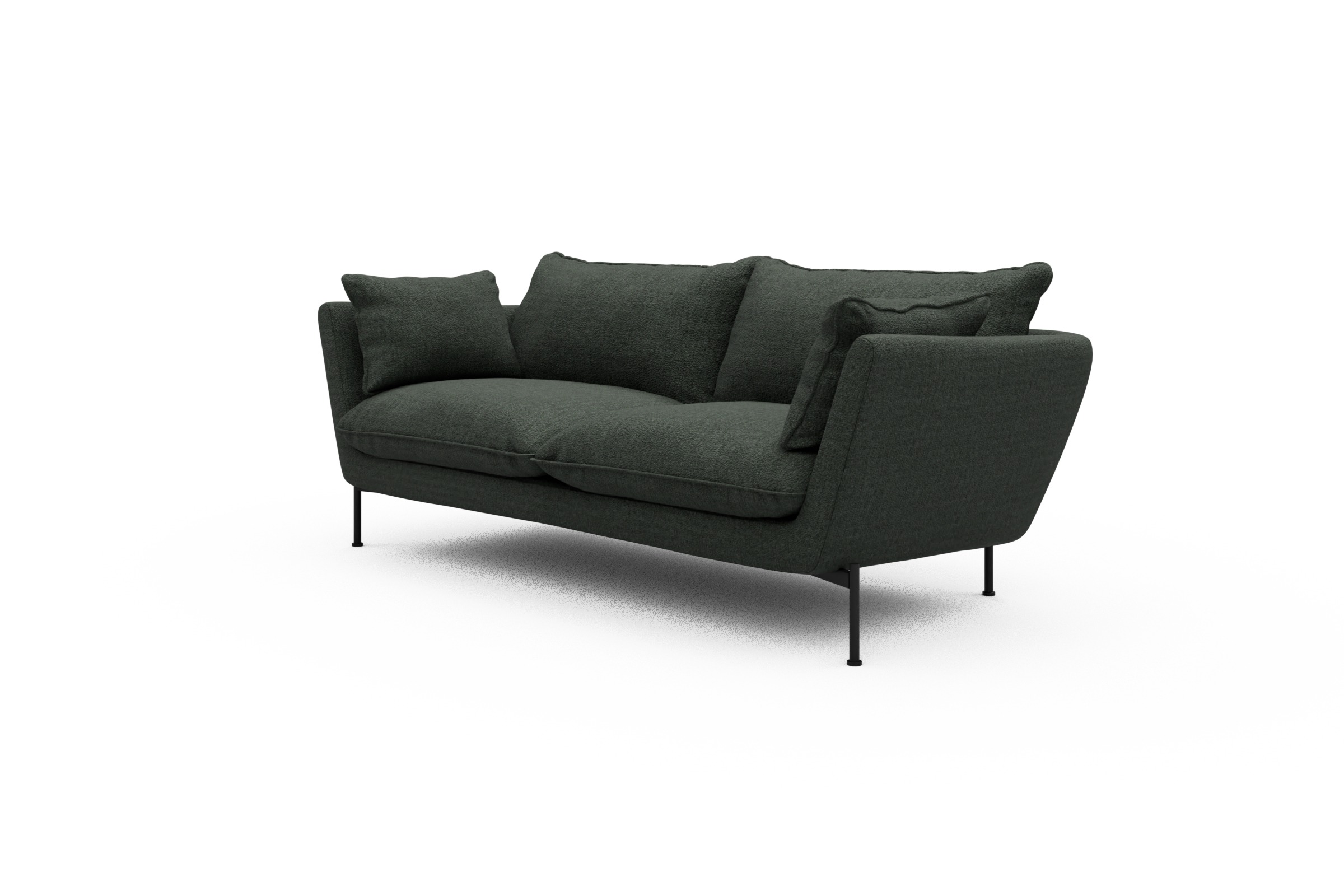 Sofa Anton PREMIUM 2-Sitzer Aivi-Pine-Green