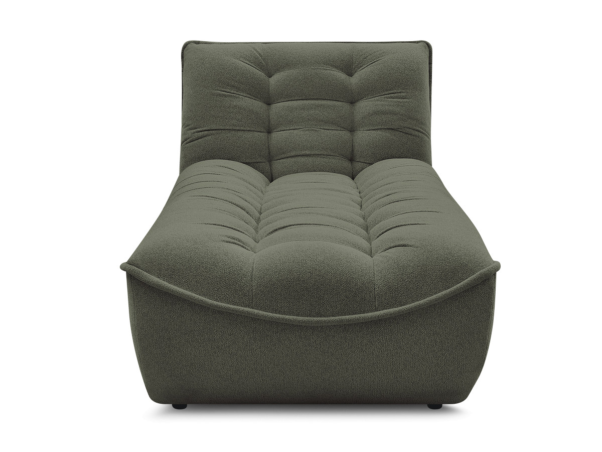 Bobochic Serena Méridienne-Modul Melange-Stoff Grün