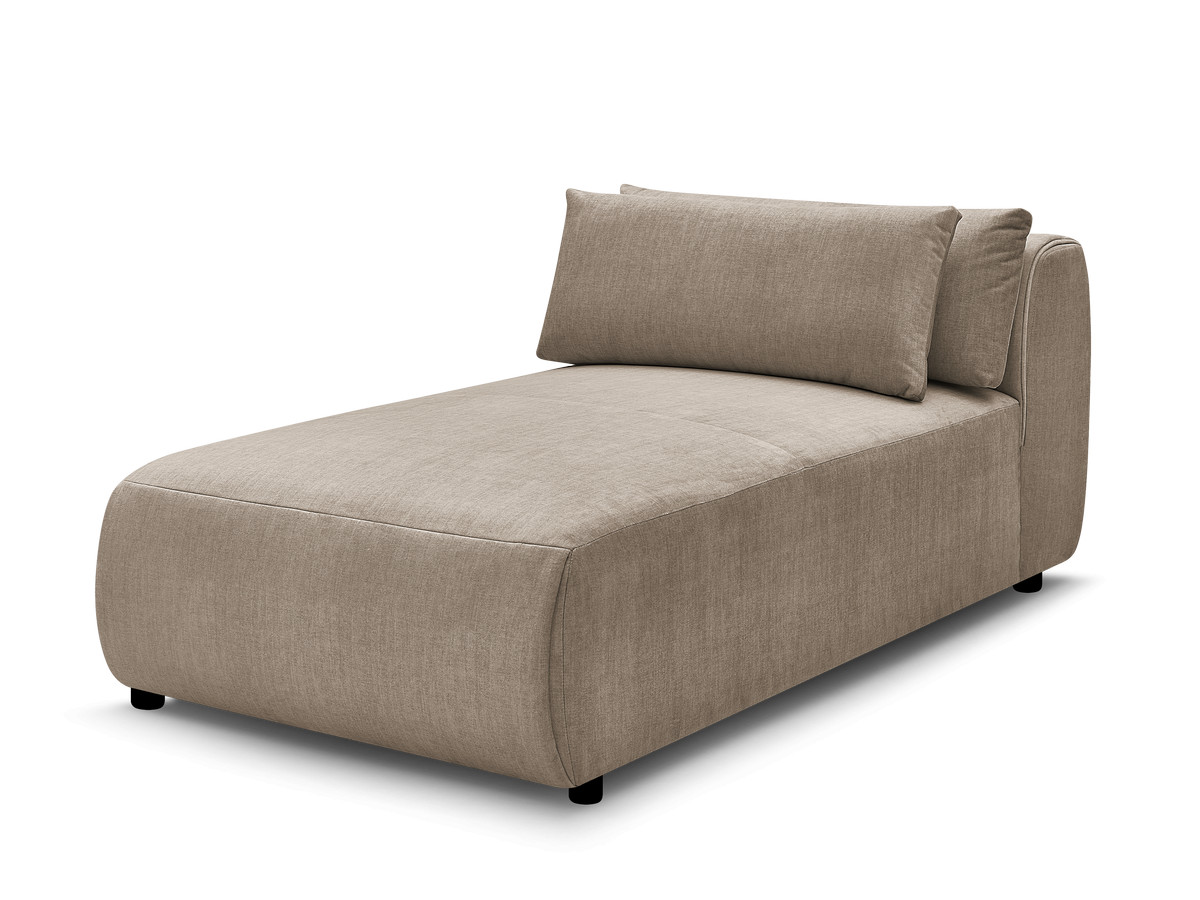 Bobochic Jana Méridienne-Modul Samt Taupe