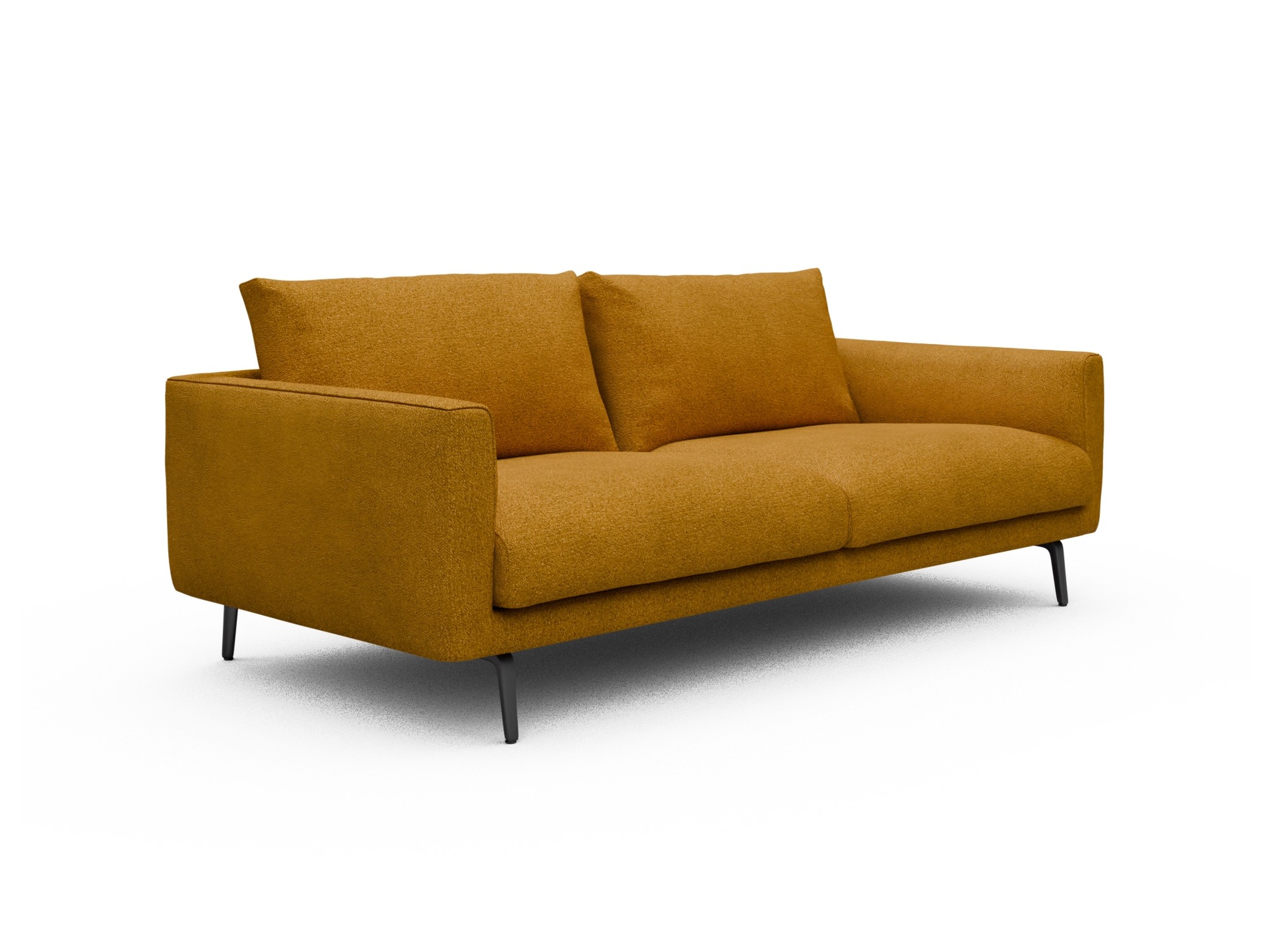 Skandi Home Sofa Karl 3-Sitzer Boucle-Ochre moebelfaktor