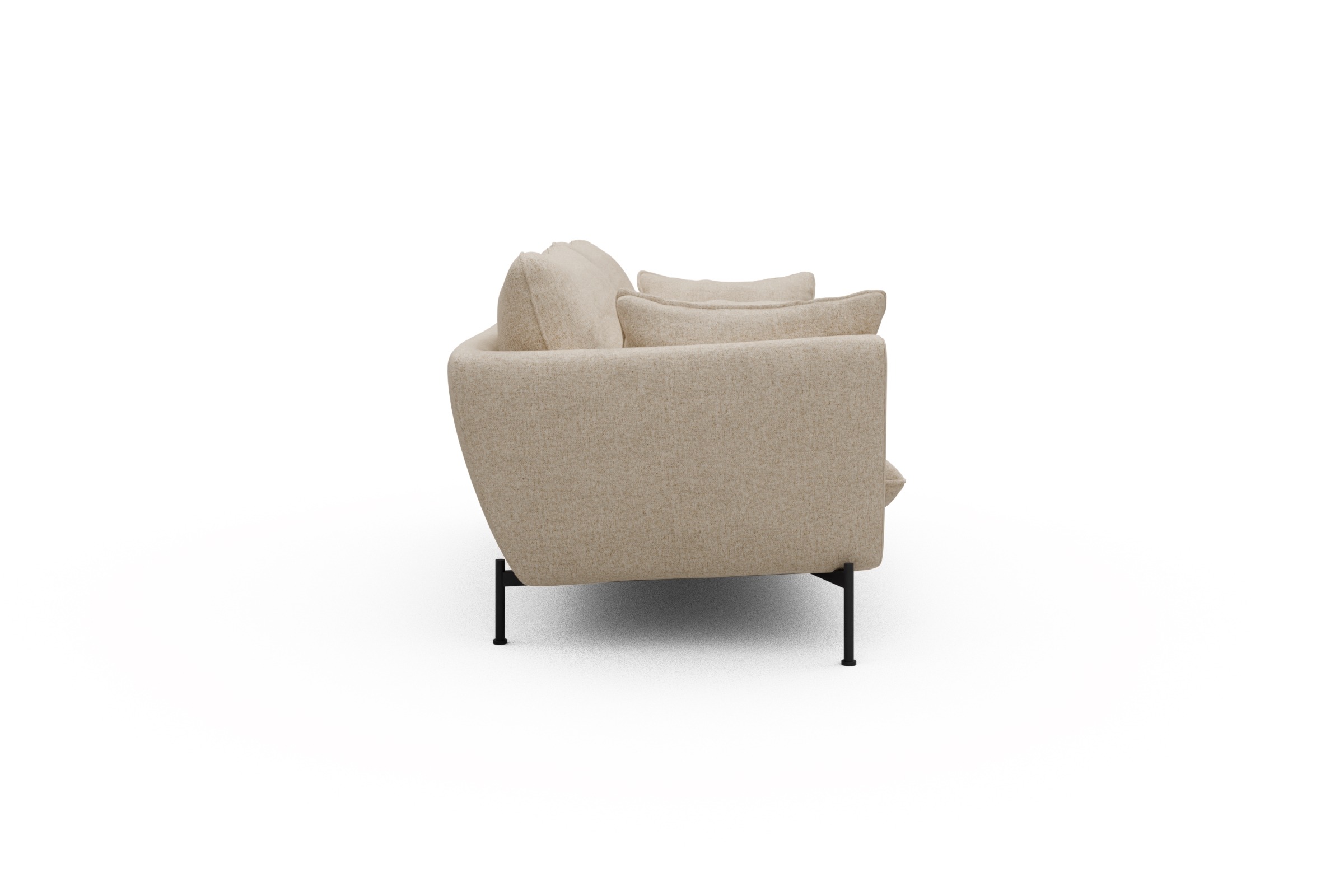 Sofa Anton 2-Sitzer Casone-Natural-Beige