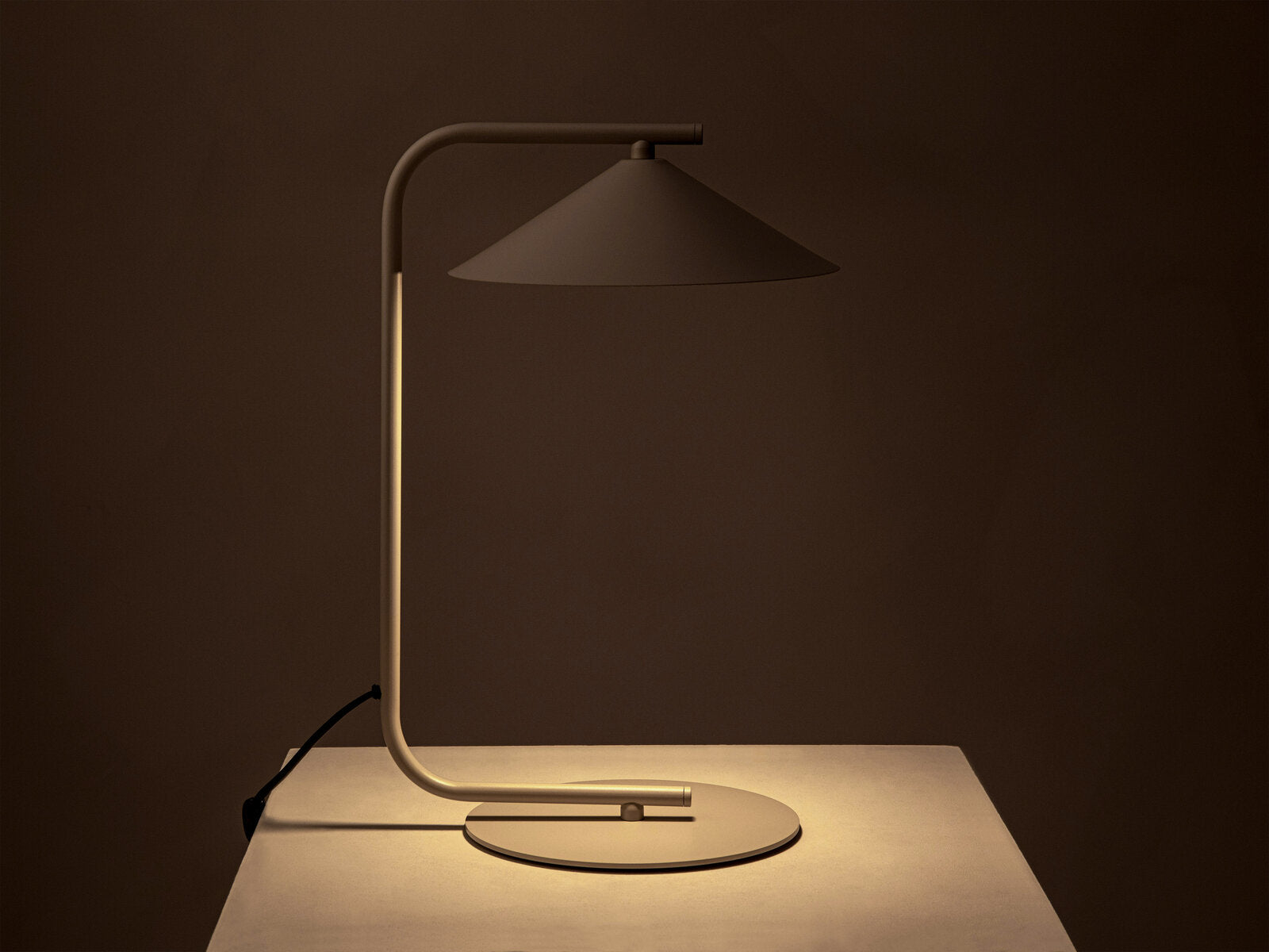 Micadoni Nocte Tischlampe Beige