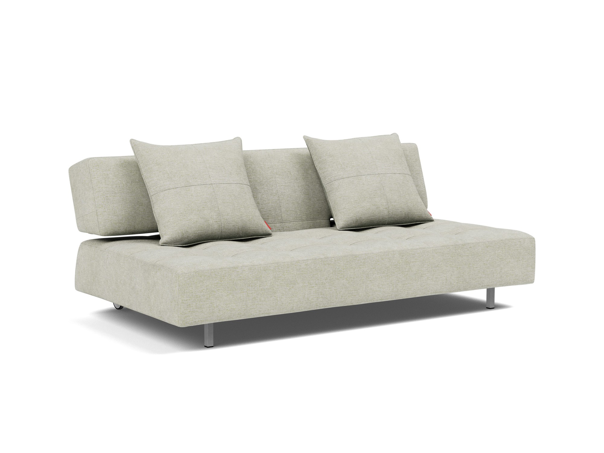 Schlafsofa Long Horn D.E.L. Flachgewebe Avella 280-Sand