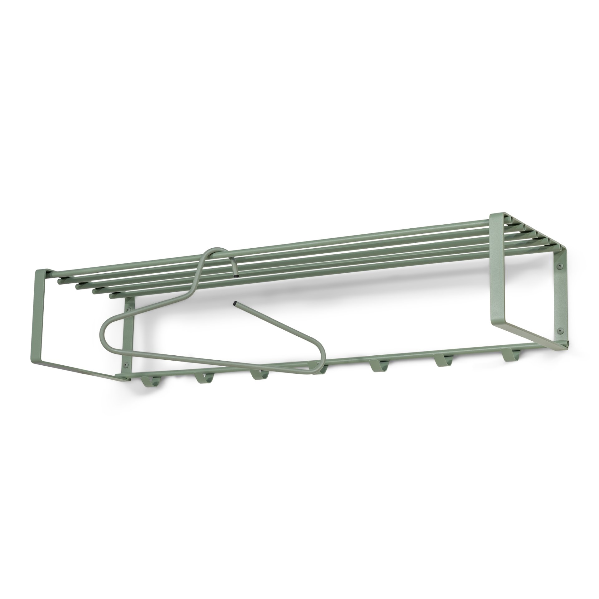 Spinder Design Wandgarderobe Rex 2 XL (100 cm) Dusty Green