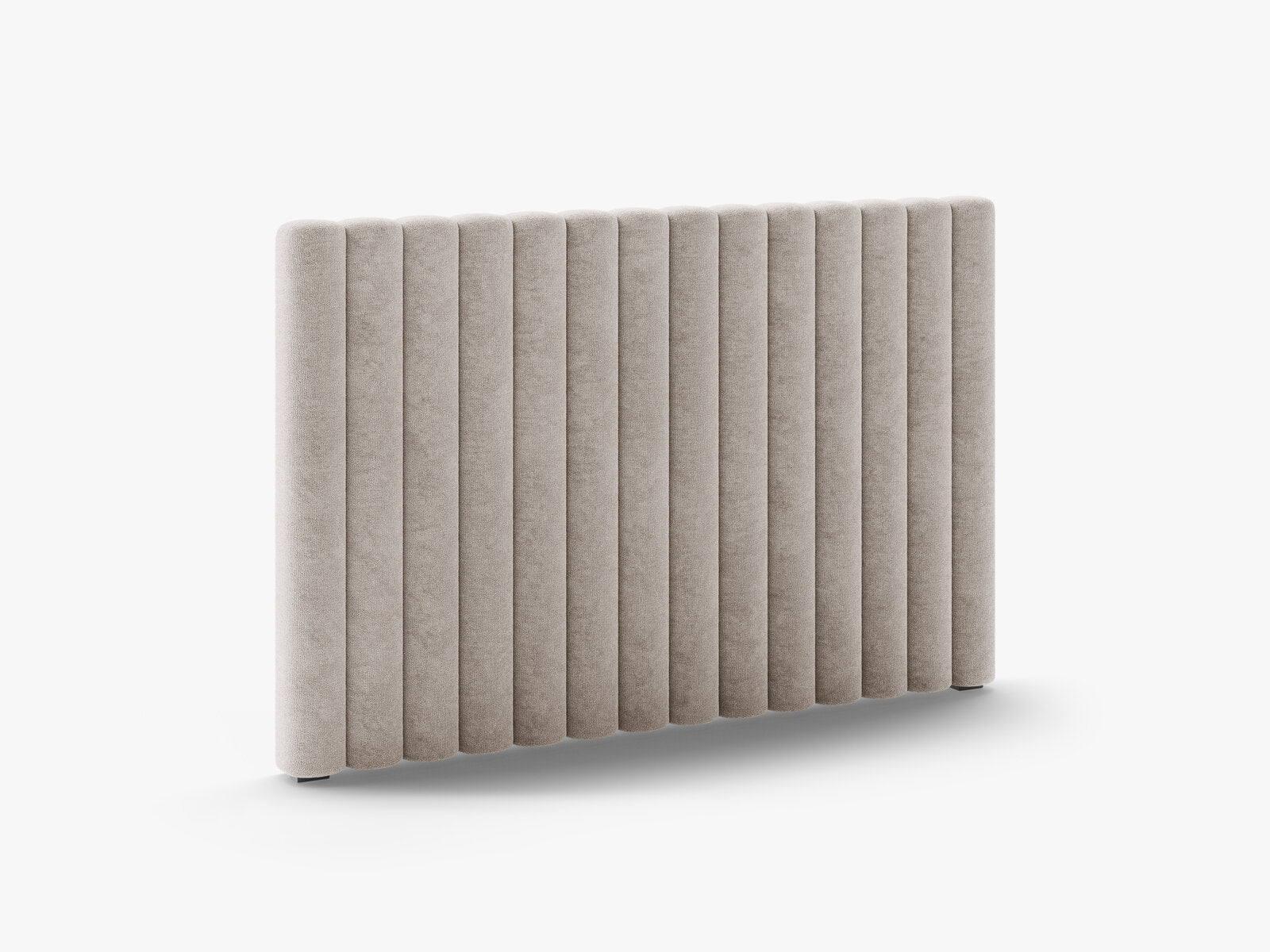 Micadoni Mistero Samtiger Kopfteil 80 cm Chenille Perfect Harmony Beige 140x95