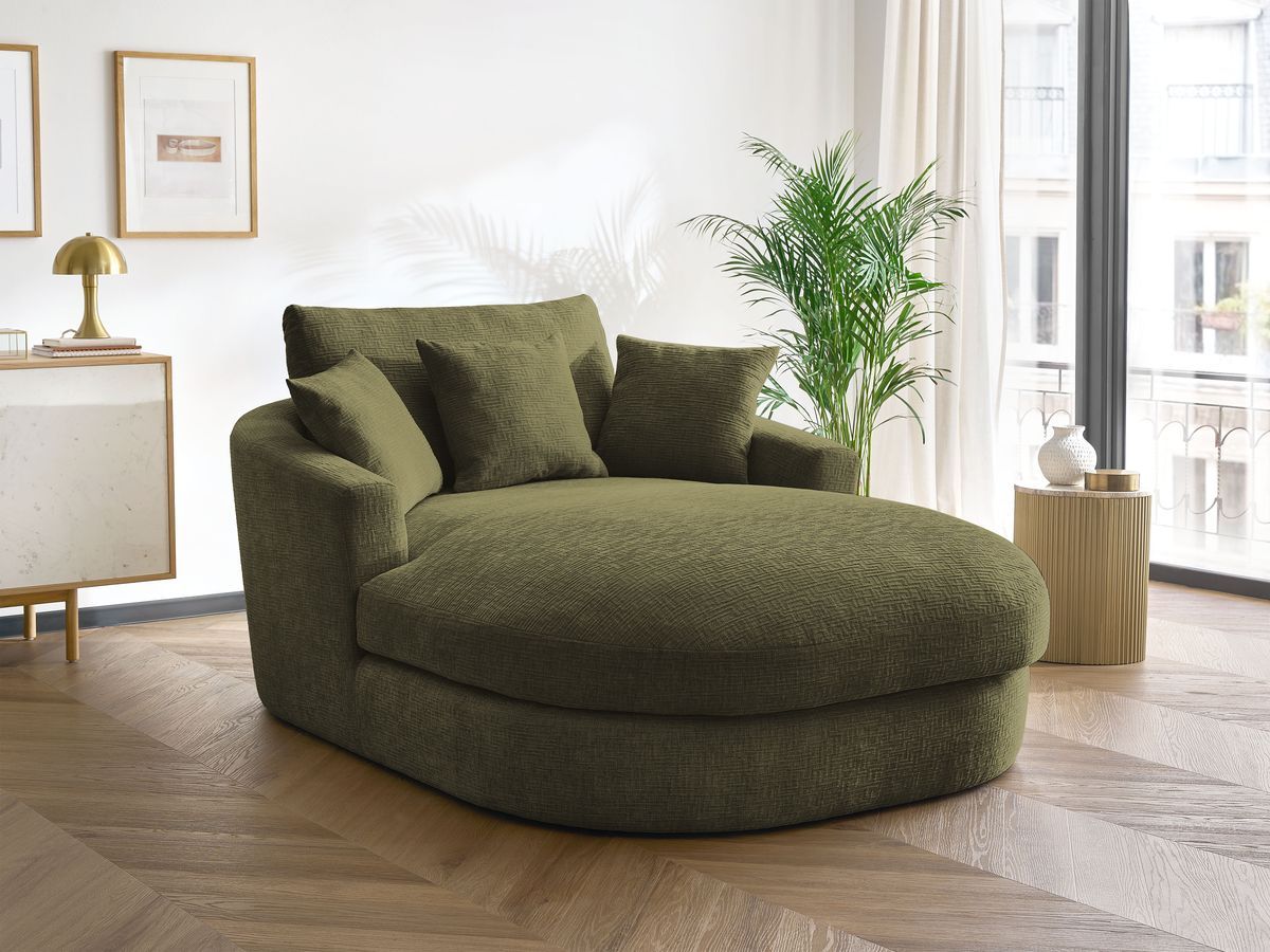 Bobochic Belem Méridienne-Modul Strukturstoff Grün