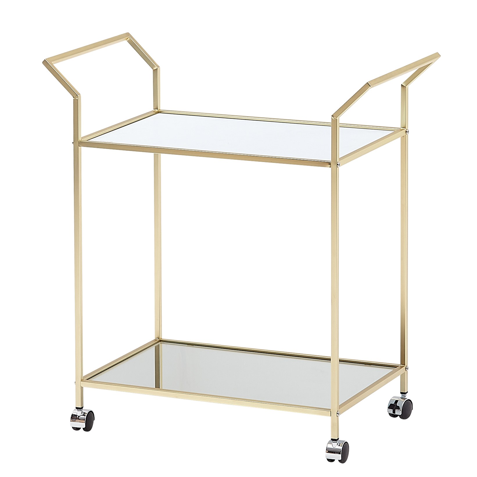 Servierwagen Jokuldalur Metall Gold 73 × 37 × 78 cm