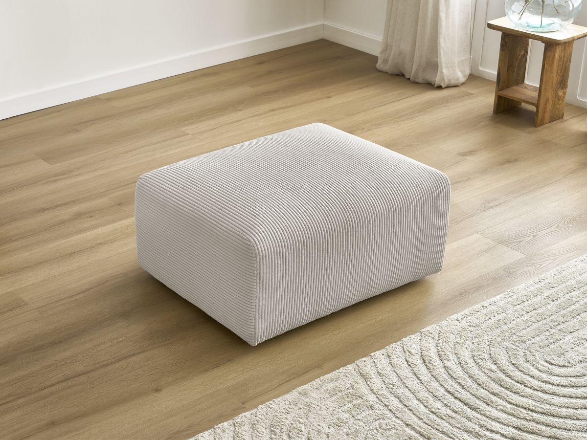 Bobochic Tina Pouf Cordsamt Beige