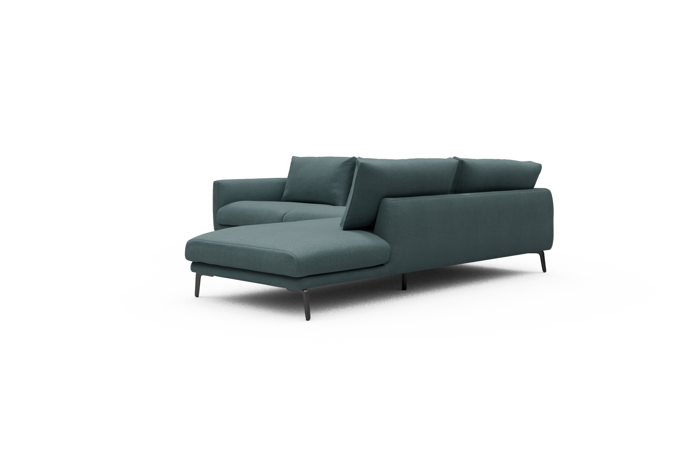 Ecksofa Karl Relax-Ecke rechts mit 2,5-Sitzer Satya-Niagara
