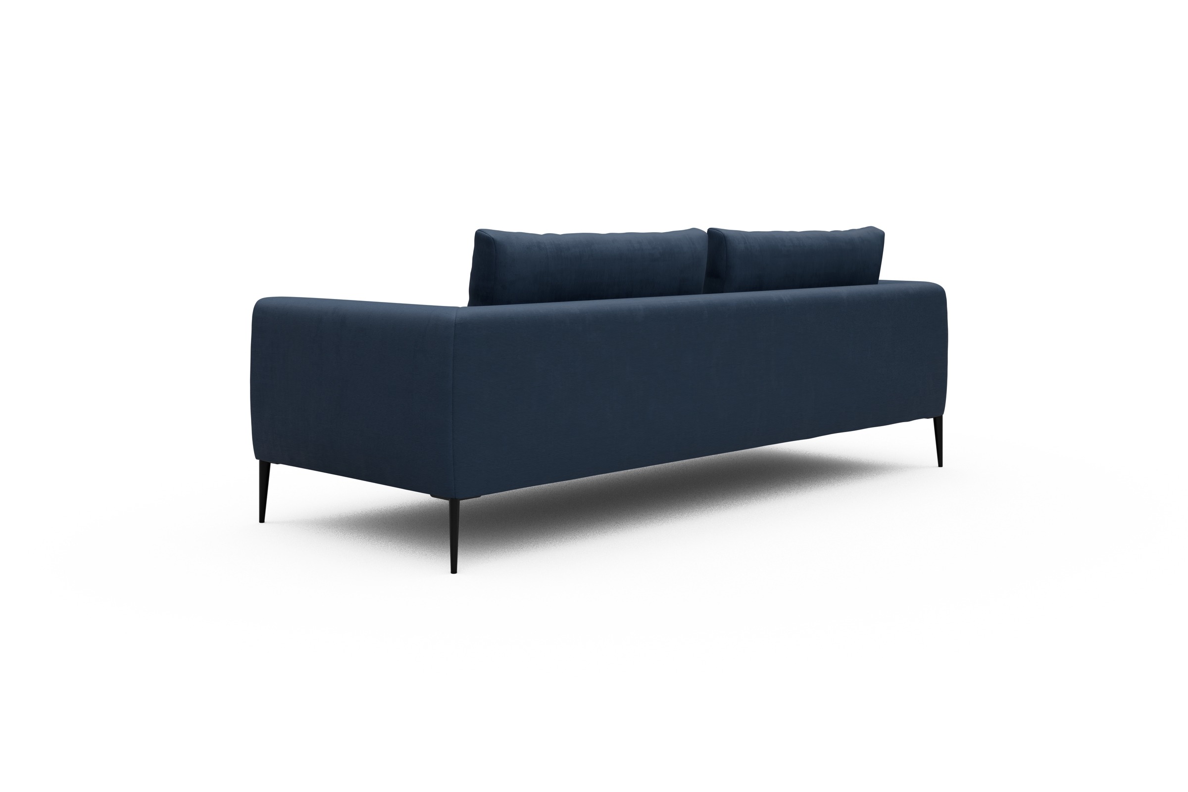 Sofa Paul 3-Sitzer Cordufine-Royal-Blue