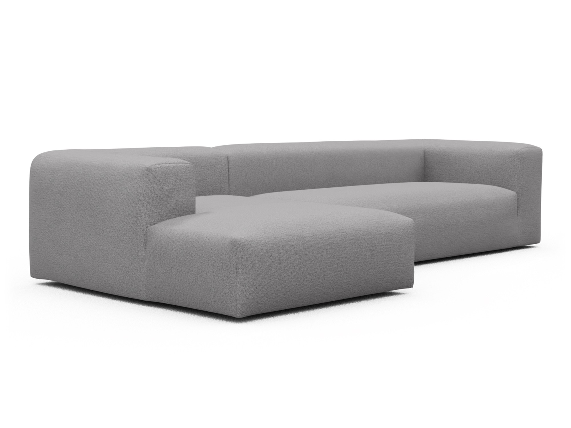 Skandi Home Ecksofa Fred Chaiselongue links mit 2,5-Sitzer Sama-Grey moebelfaktor
