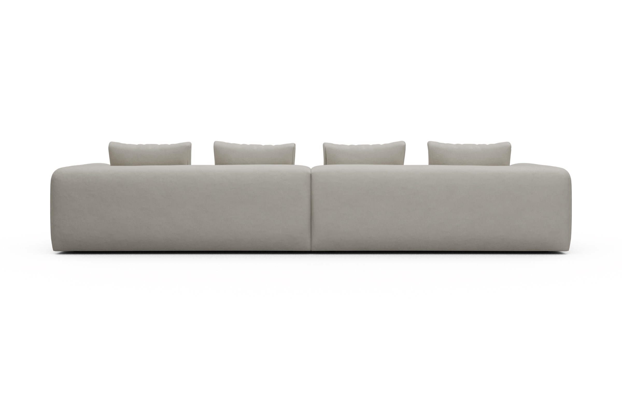 Sofa Modulares XXL Sofa Fred 5-Sitzer Denari-Clean-Beige