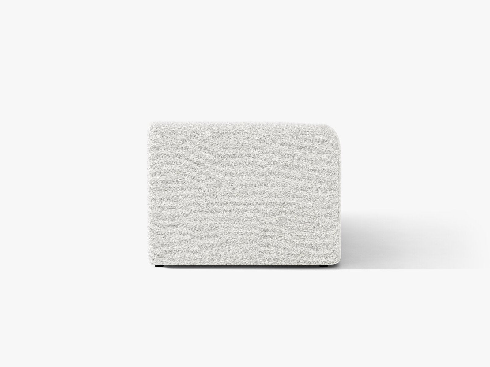 Micadoni Modul Miley 2-Sitzer Links Boucle Baloo Weiß