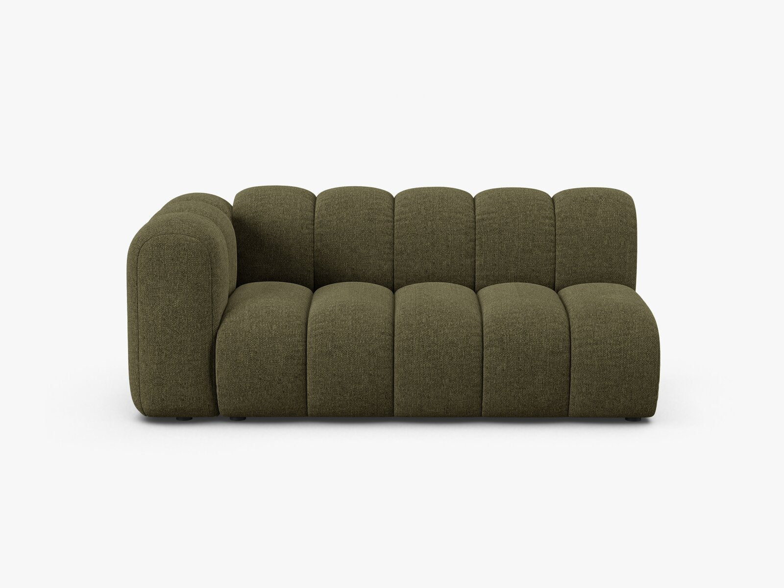 Micadoni Modul Lupine 3-Sitzer Chenille Eden Grün Links